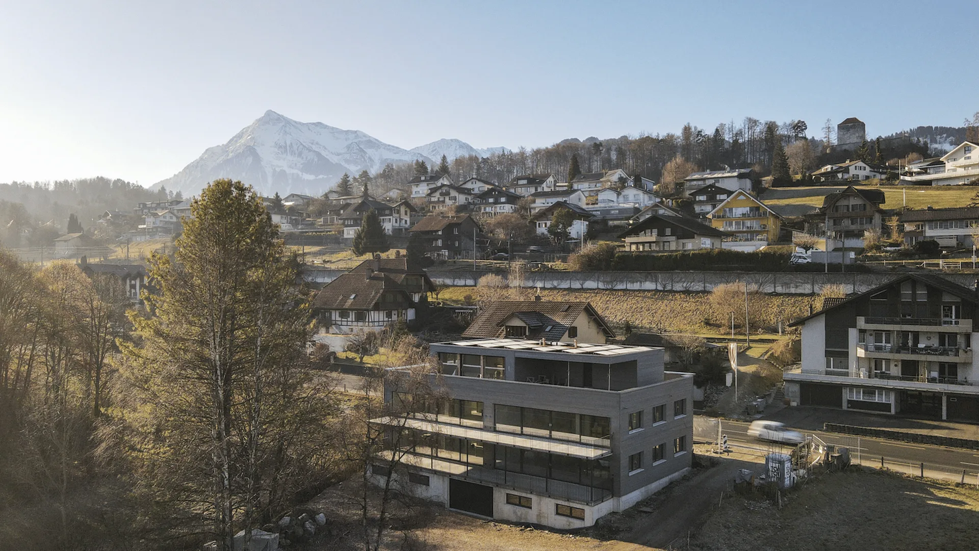 5 fertiggestellte Neubau-Wohnungen im Gwatt