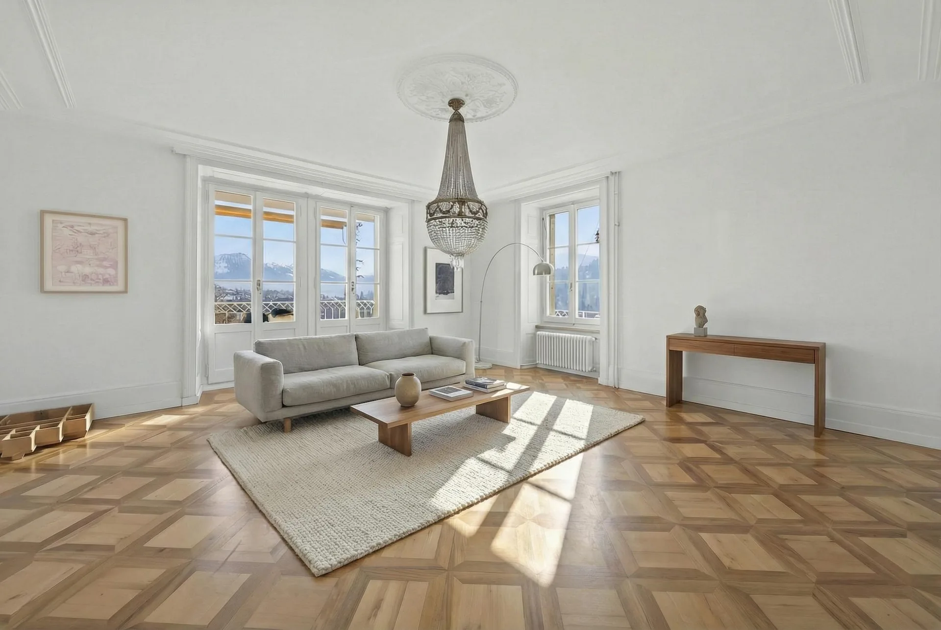 Wohnen im Herzen der Stadt Luzern - 7 Zimmer Altstadtwohnung mit See-