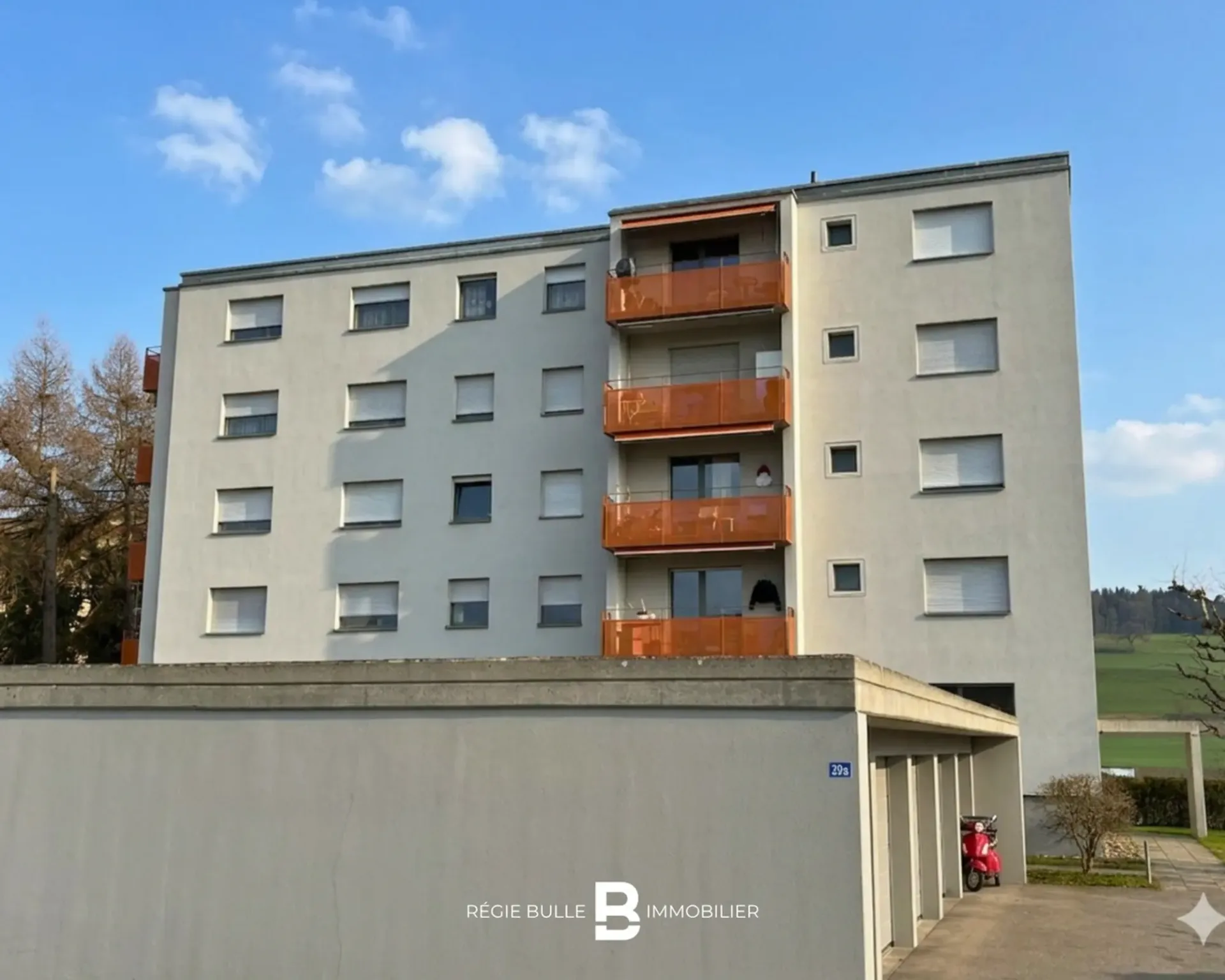 Belfaux - Charmant appartement de 3.5 pièces au 4ème étage
