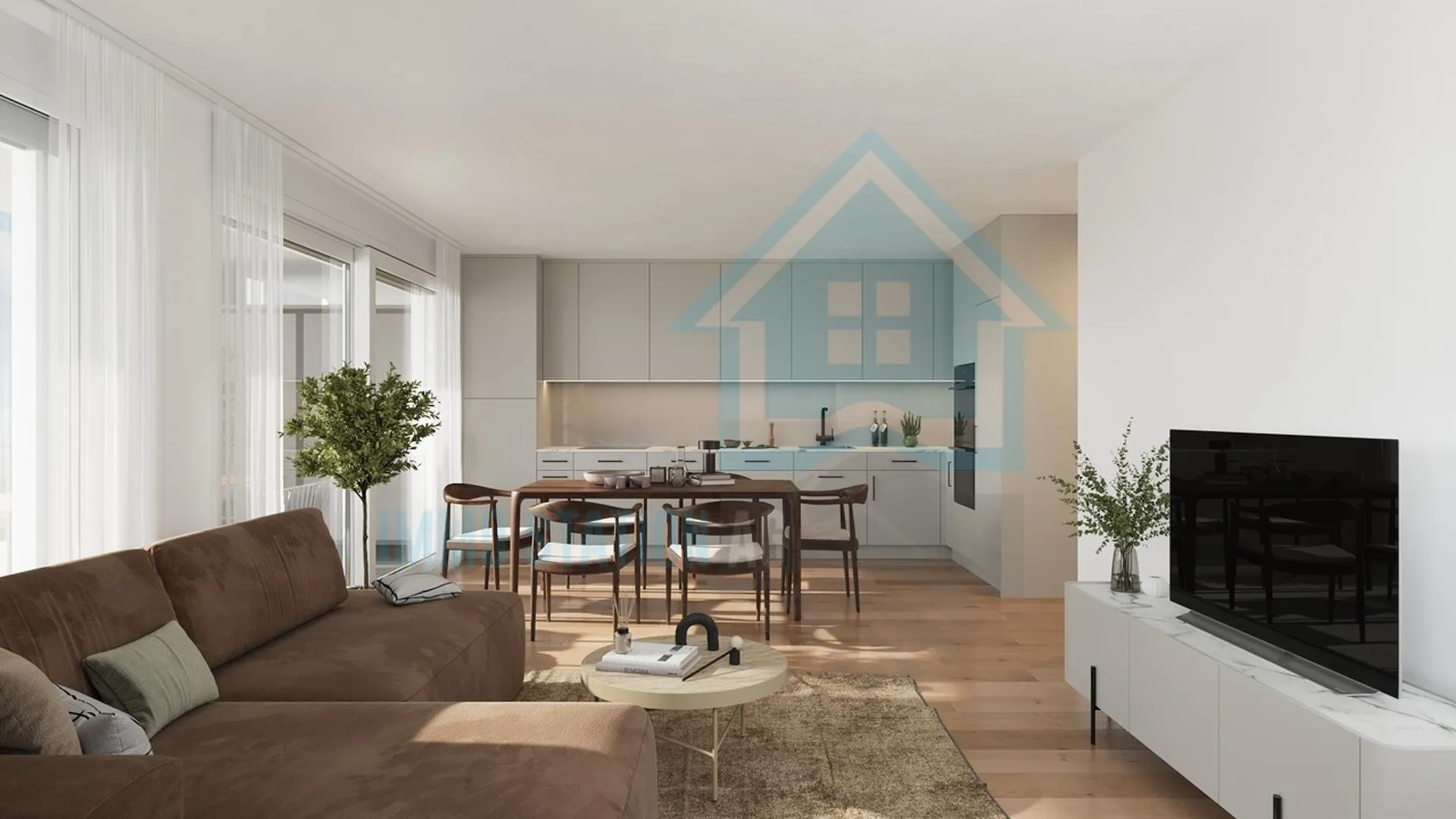 Progetto di costruzione nuova Kirchdorf AG - vita moderna nel verde a Kirchdorf AG