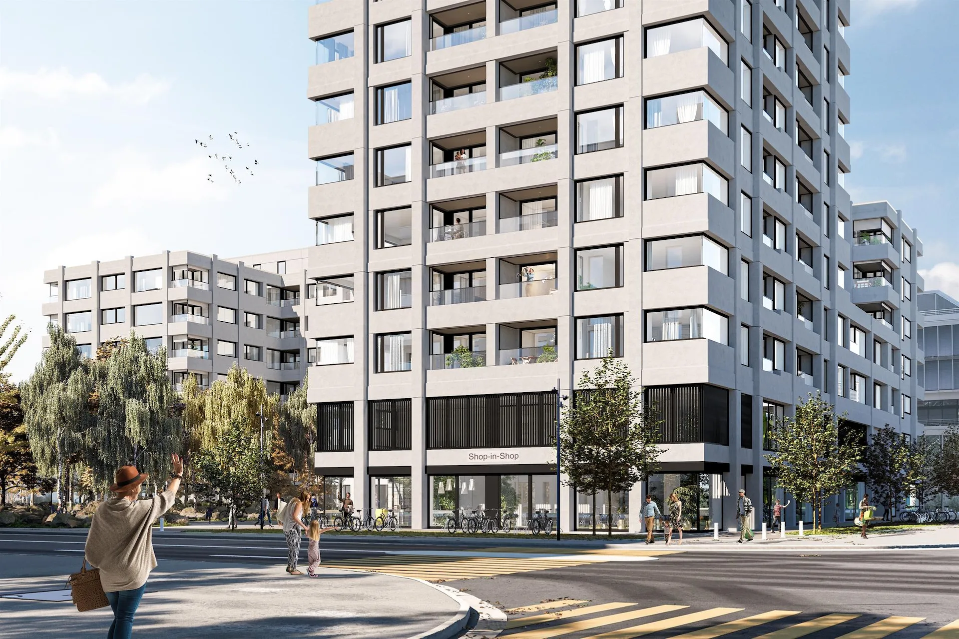 Urbanes Wohnen in einem inspirierenden Umfeld