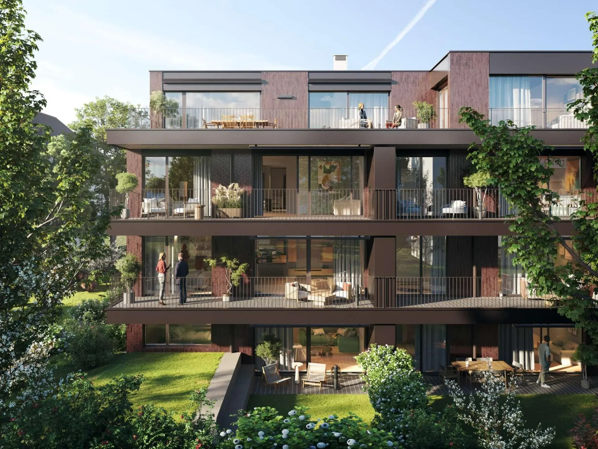 Exklusive 5.5-Zimmer-Attikawohnung mit über 200 m² Wohnfläche und zwei grosszügigen Terrassen