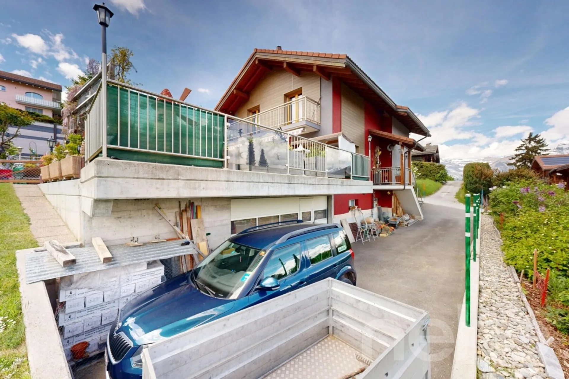 Maison familiale avec tranquillité absolue à Sornard (Nendaz)