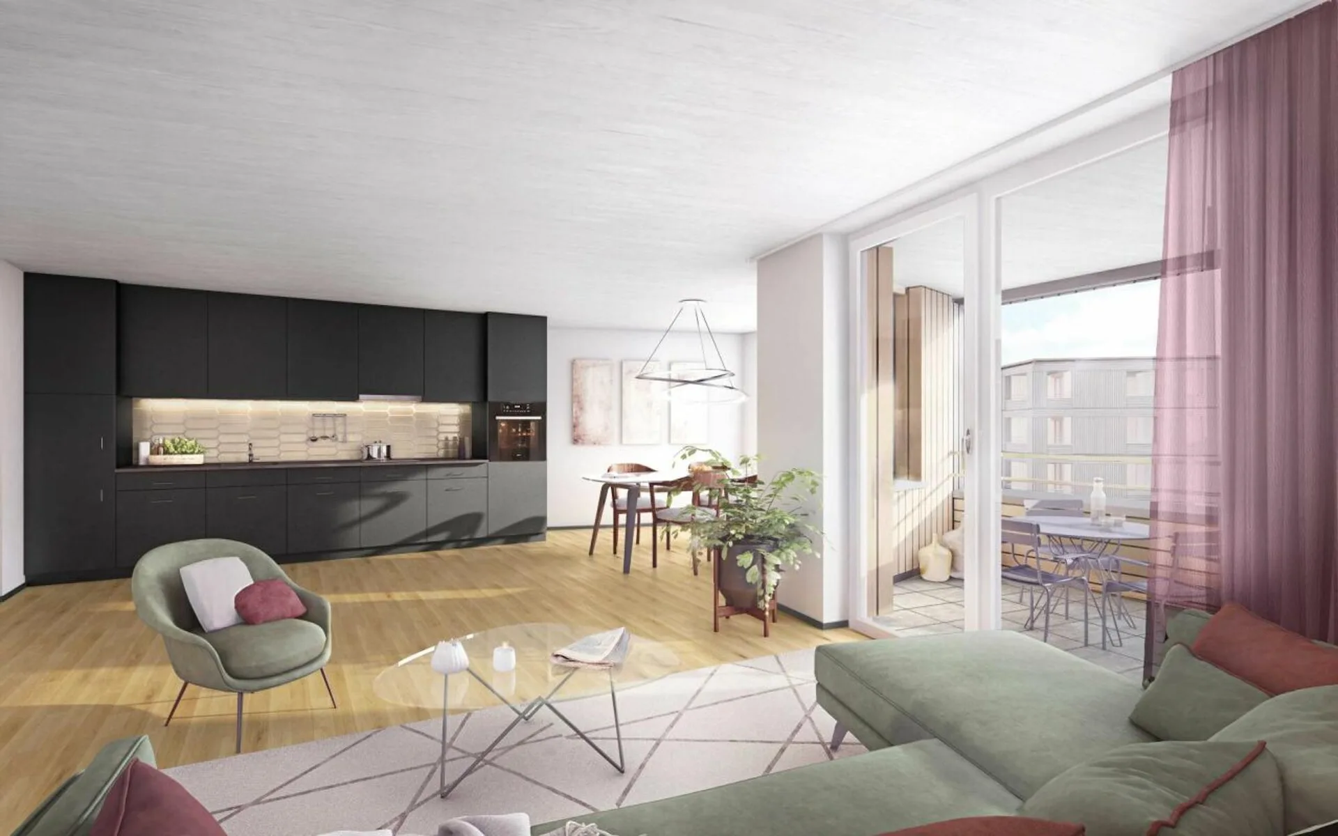 Neubau-Maisonette mit exklusivem Wohngefühl auf zwei Etagen
