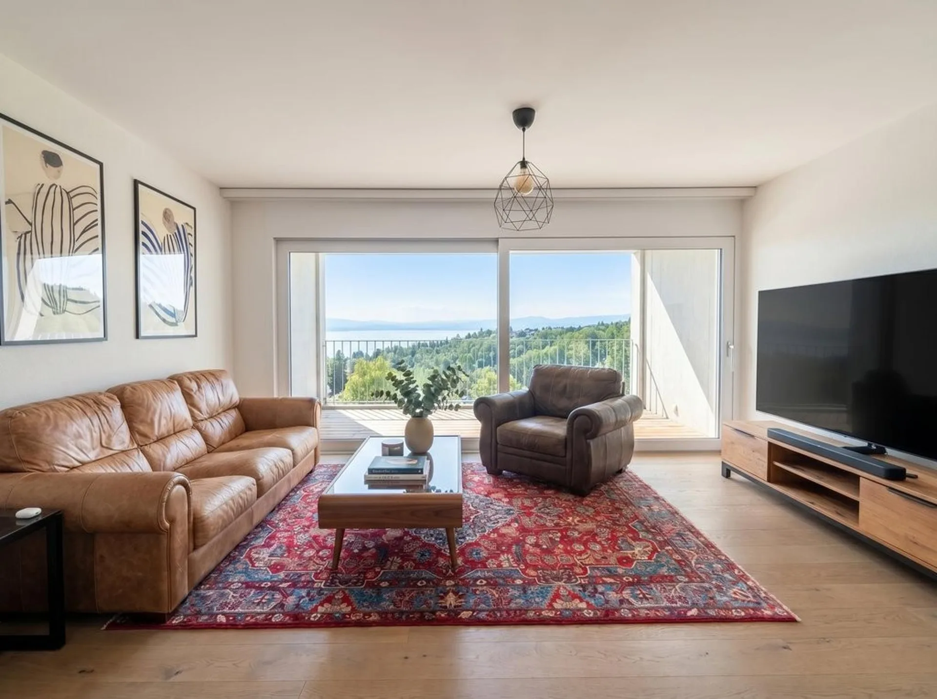 Geräumige 4.5-Zimmer-Wohnung mit Terrasse und atemberaubendem Seeblick