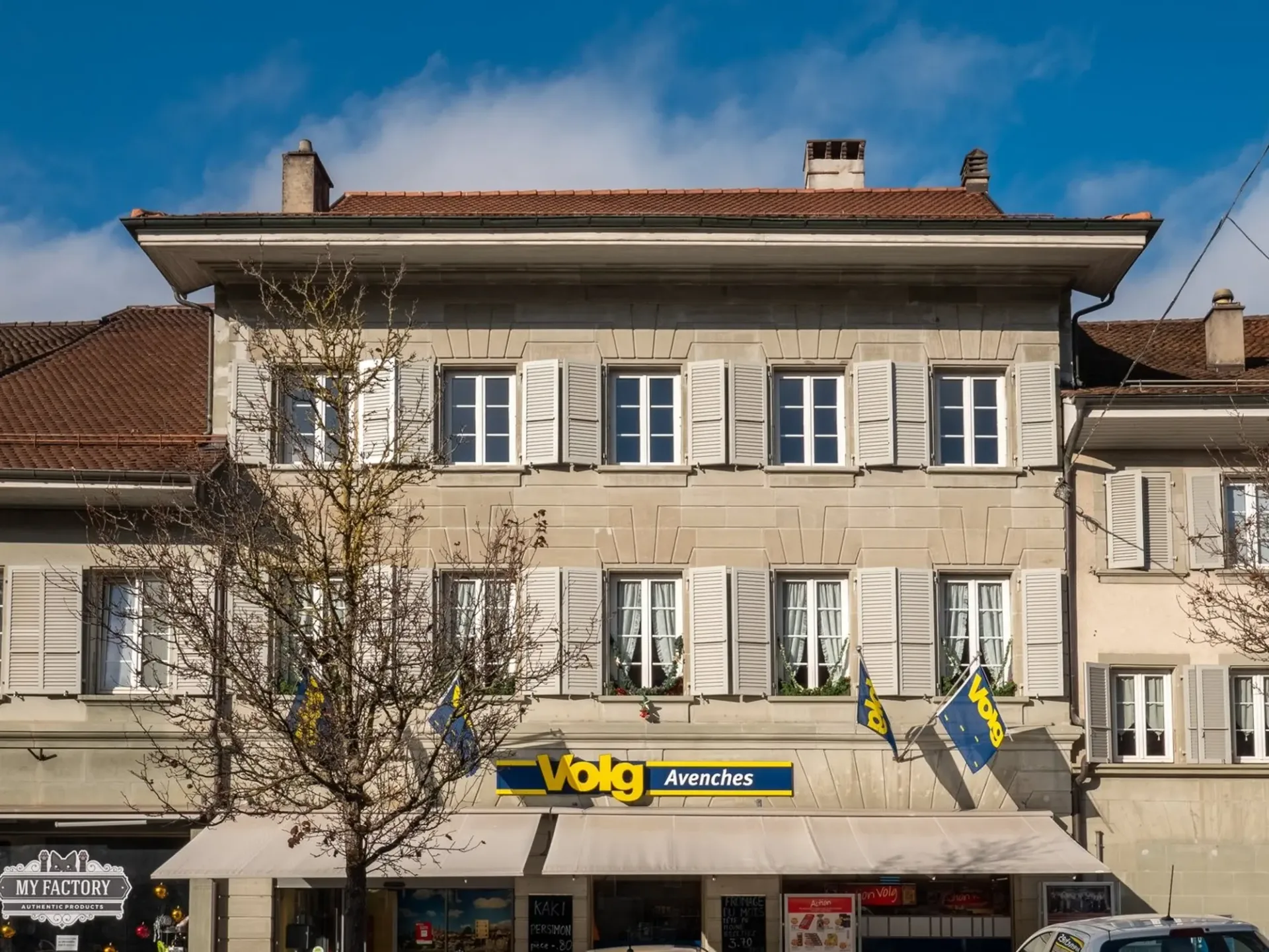Verkaufsfläche von etwa 176,00m2 zur Miete im Stadtzentrum von Avenches