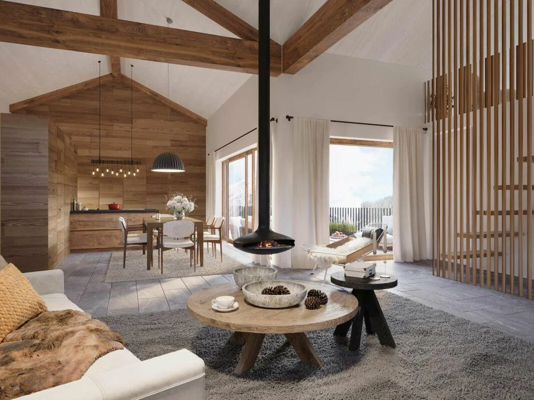 Wohnen, wo andere ihren Urlaub verbringen. Modernes 5.5 Zimmer Chalet