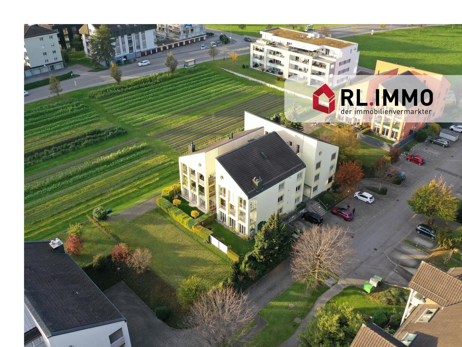Komfortable grosse 3.5 - Zimmerwohnung im Grünen