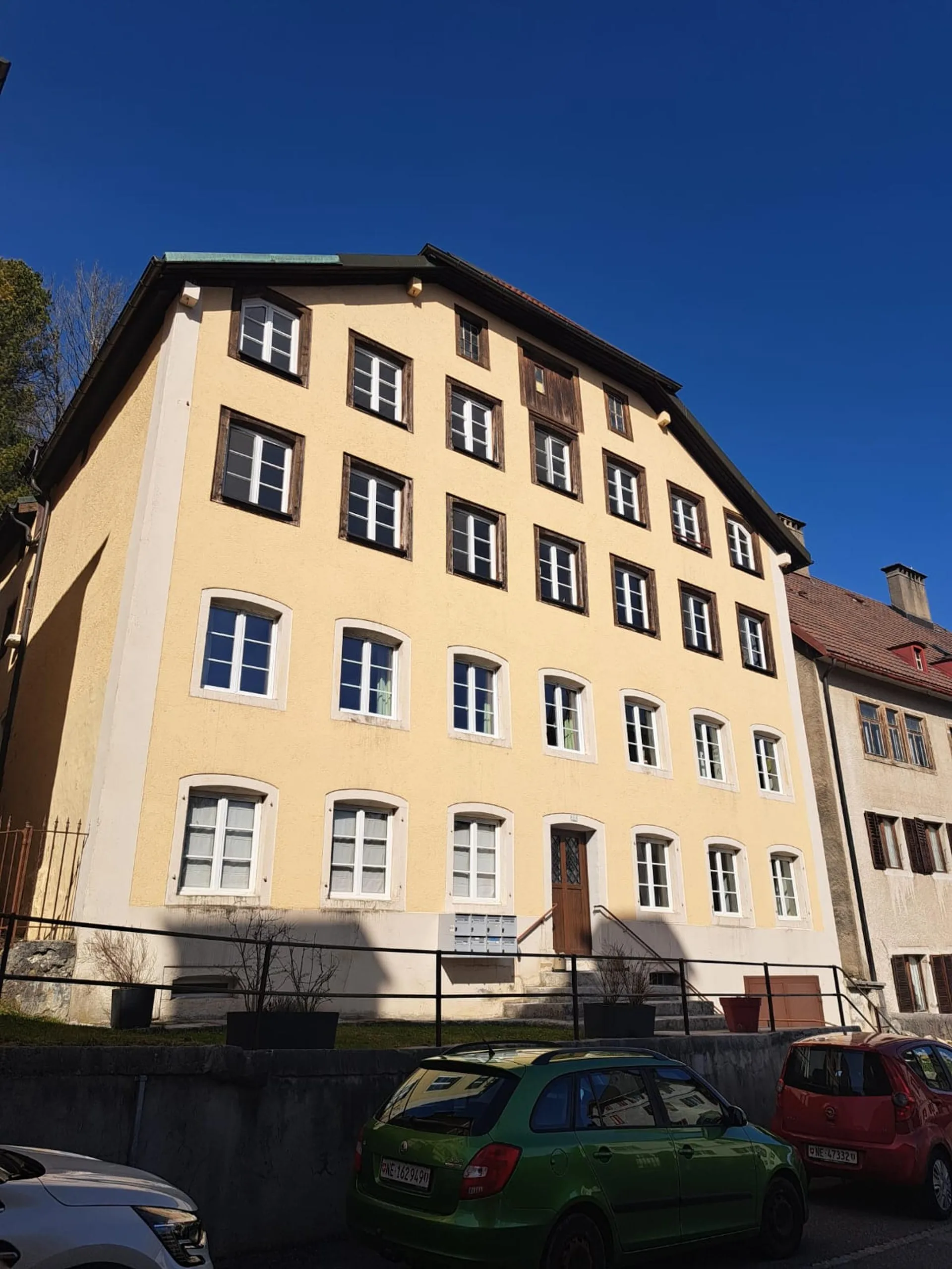 Charmanter Apartment mit 2 Zimmern im Crêt-Vaillant mit Aufzug
