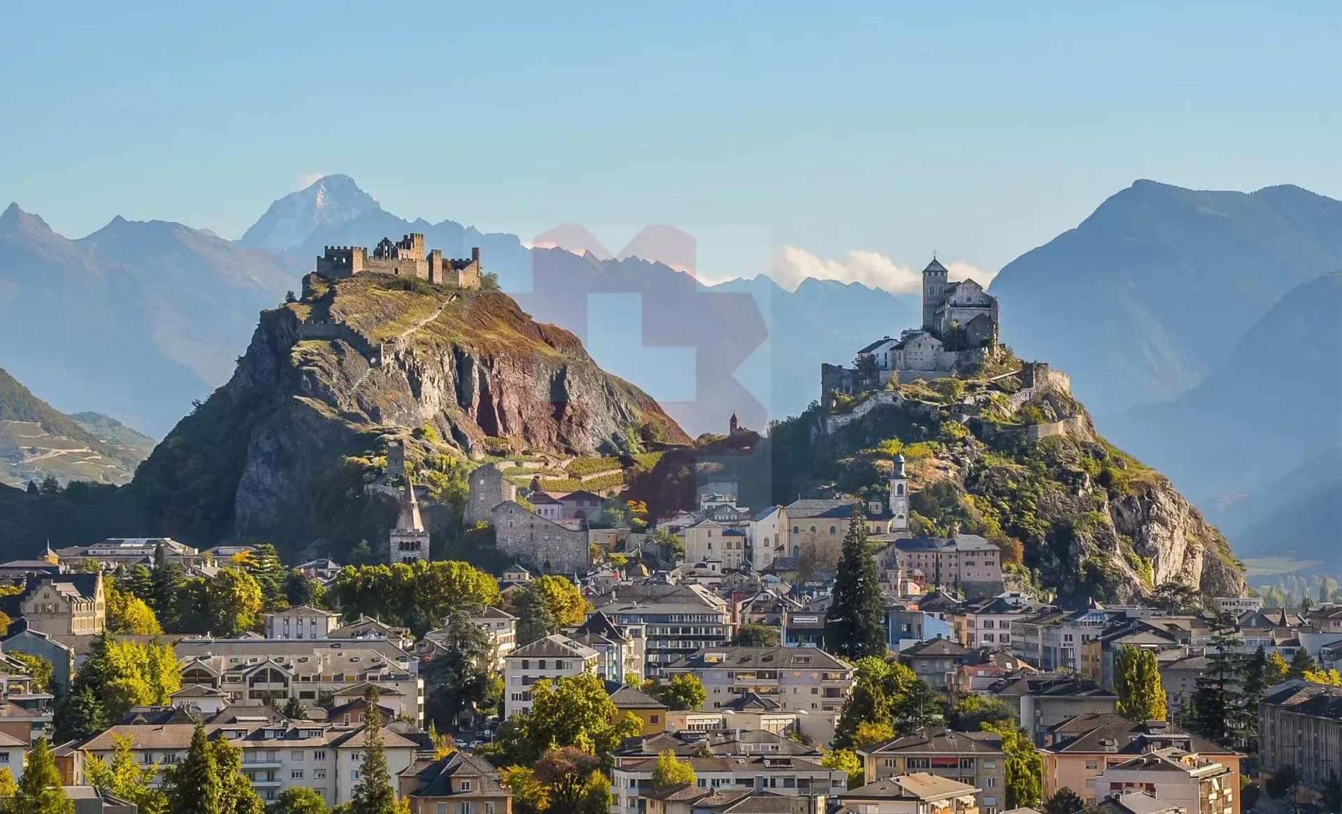 Maison familiale avec vue panoramique et exceptionnel potentiel de rénovation ? Gravelone, Sion
