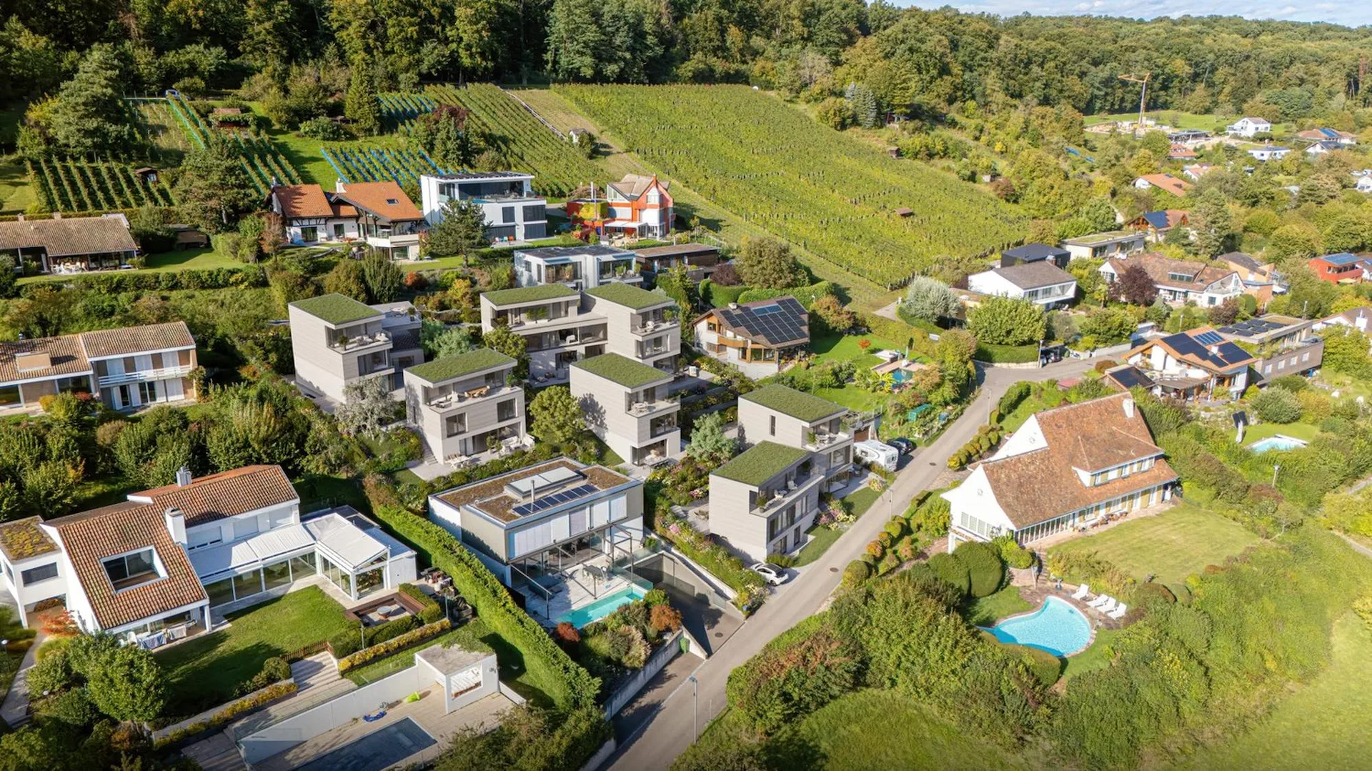 Neubauprojekt Biel-Benken-Panorama Einfamilienhaus mit nachhaltigem Holzbau in traumhafter Lage