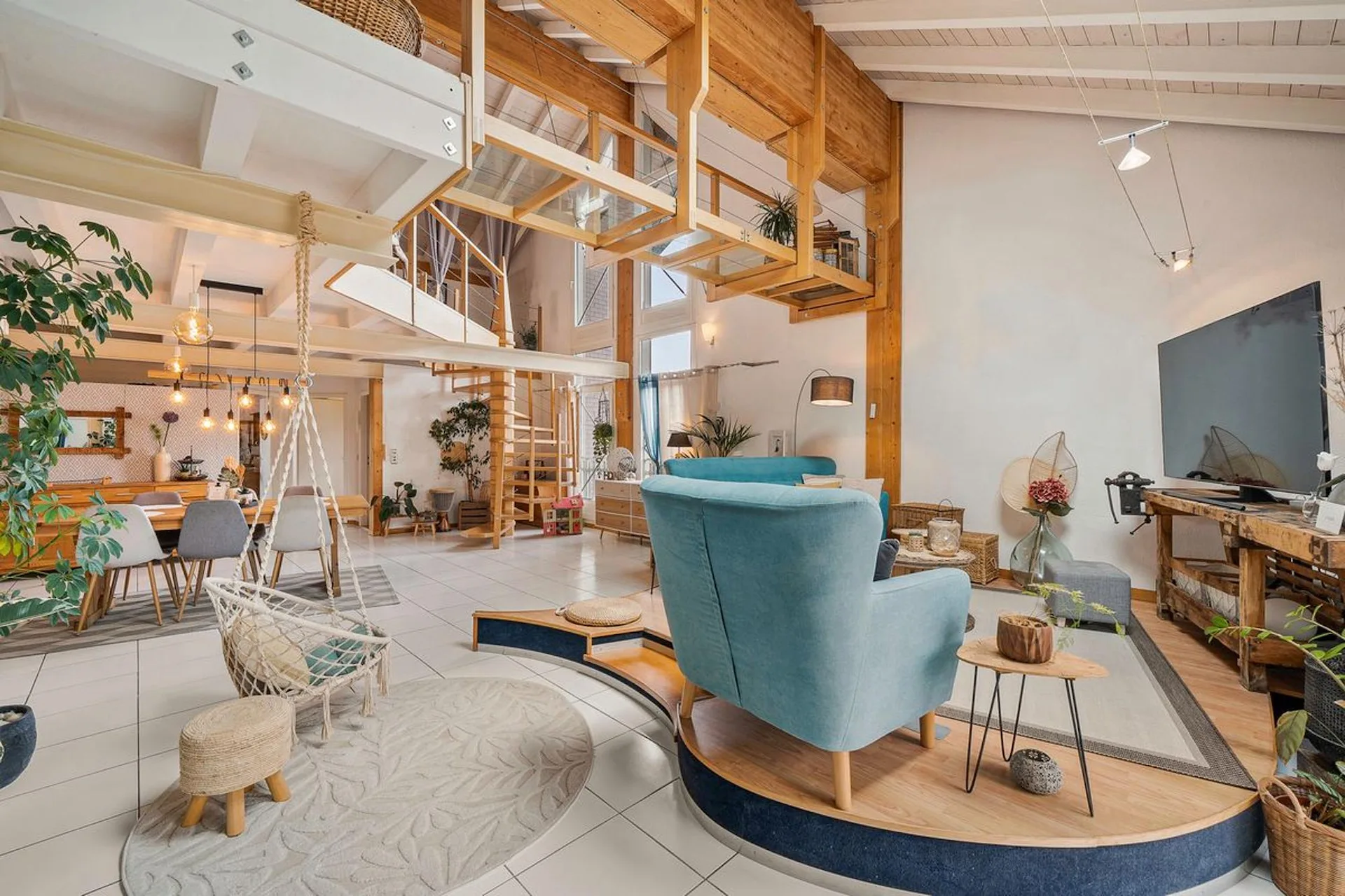 Votre loft en duplex au coeur de la nature -  à Villaz-St-Pierre (Fuyens)