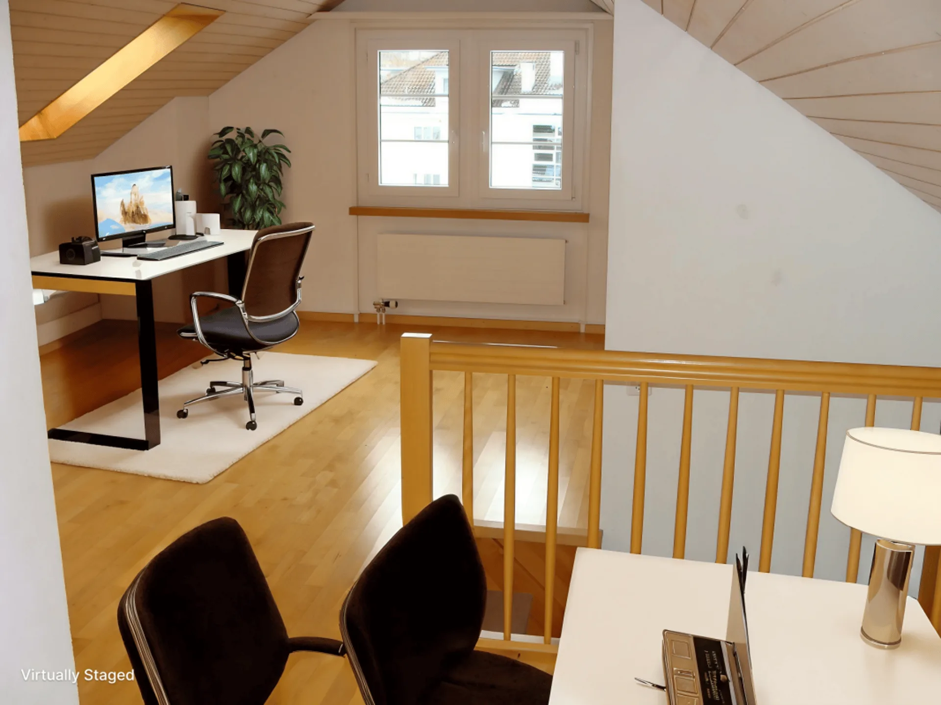 Urbane zweigeschossige Wohnung mit City-Flair im Zentrum von St. Gallen