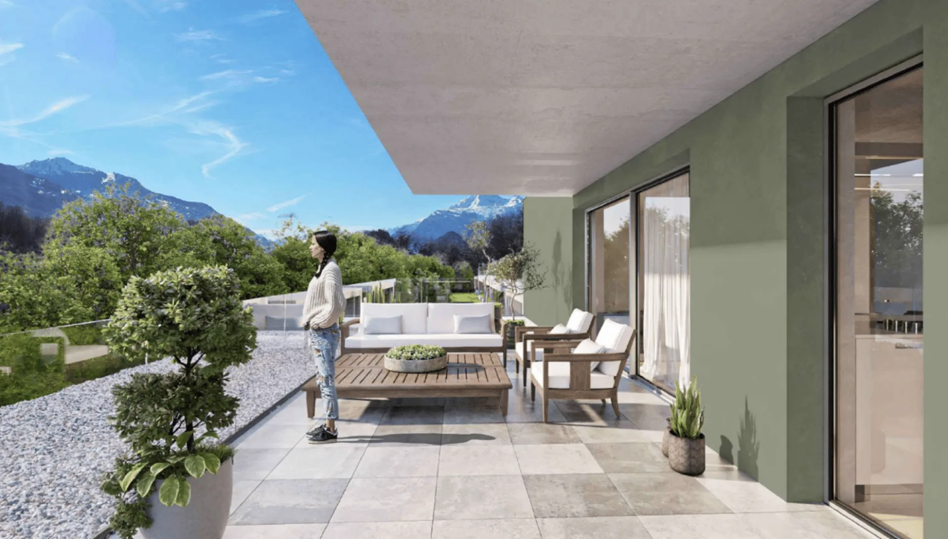 Alegria Uvrier - Appartement 106 attique -