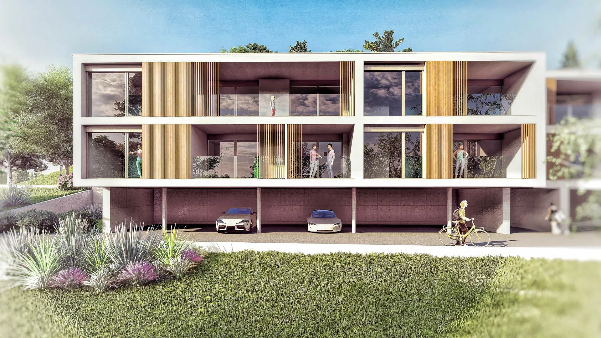 Nuovo appartamento 4.5 locali con giardino a Grancia