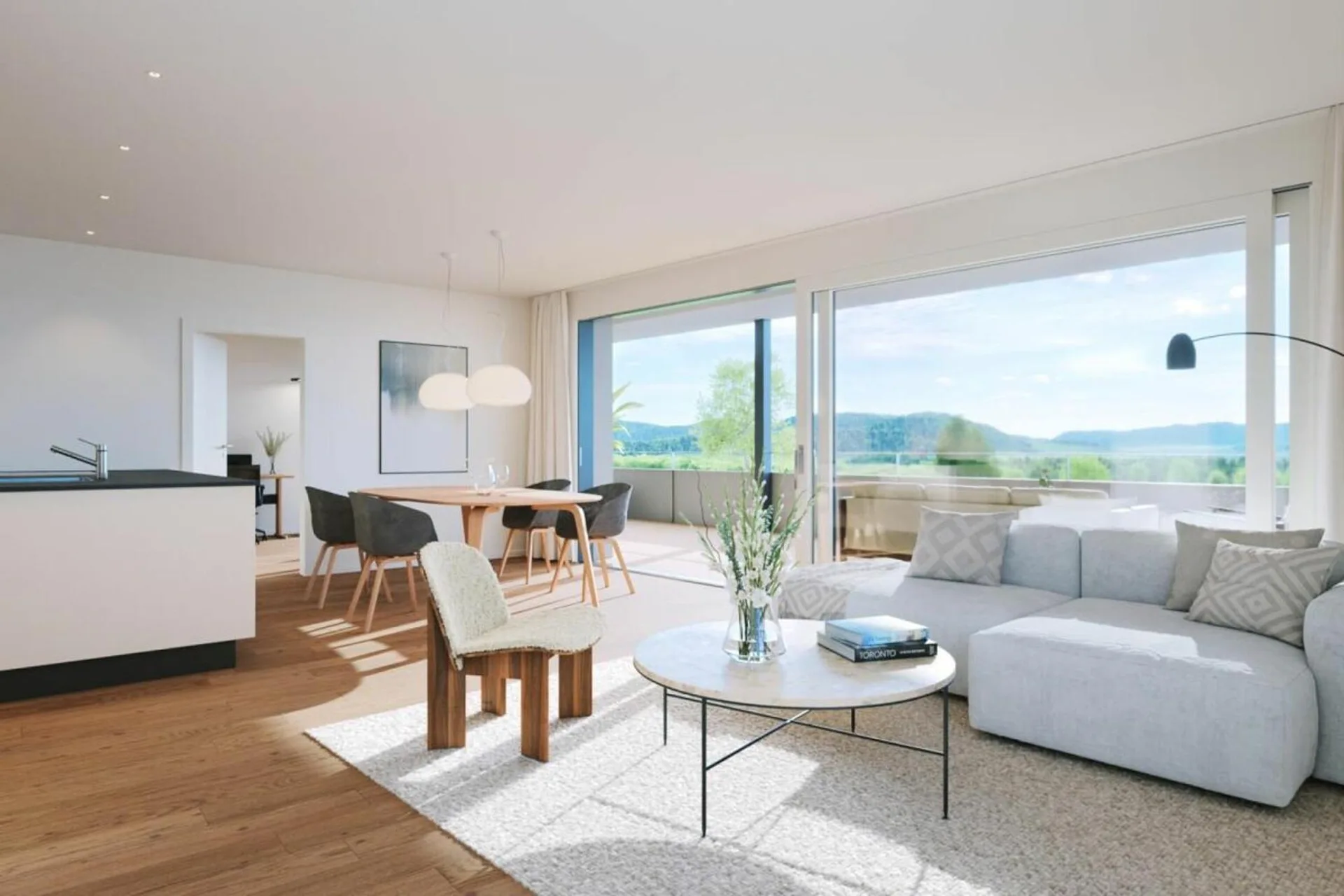 Neubauprojekt "Sonnenwiese" - 4.5 Zimmer Geschosswohnung im 1. OG (Wohnung Nr. 5)