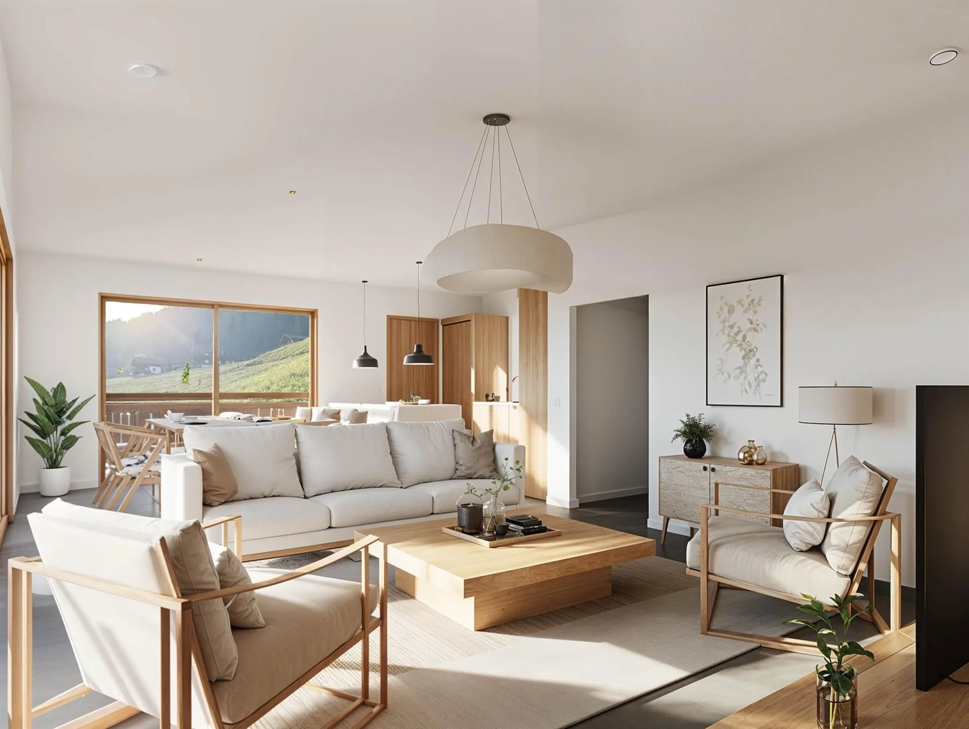 Wohnung 4.5 Zimmer in einem neuen Chalet in Val-d'Illiez