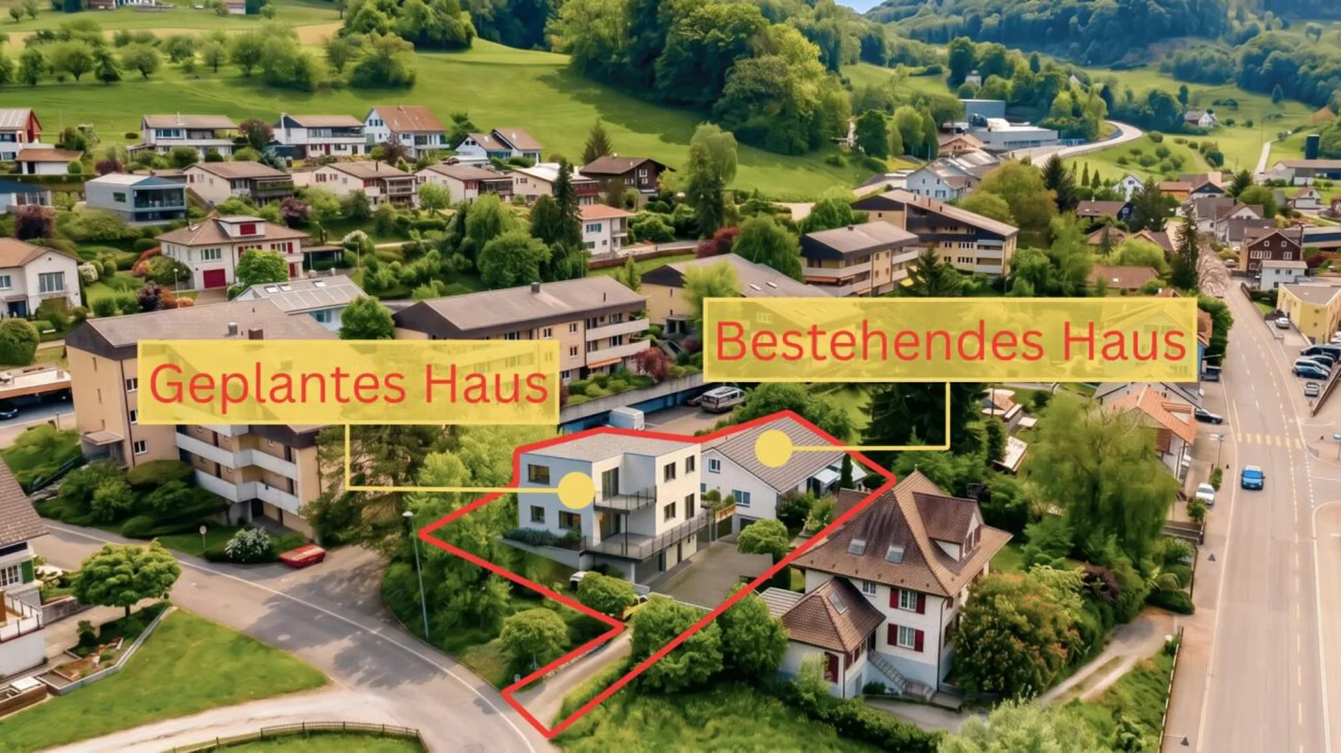 2 Familien, 2 Häuser, 1 Grundstück