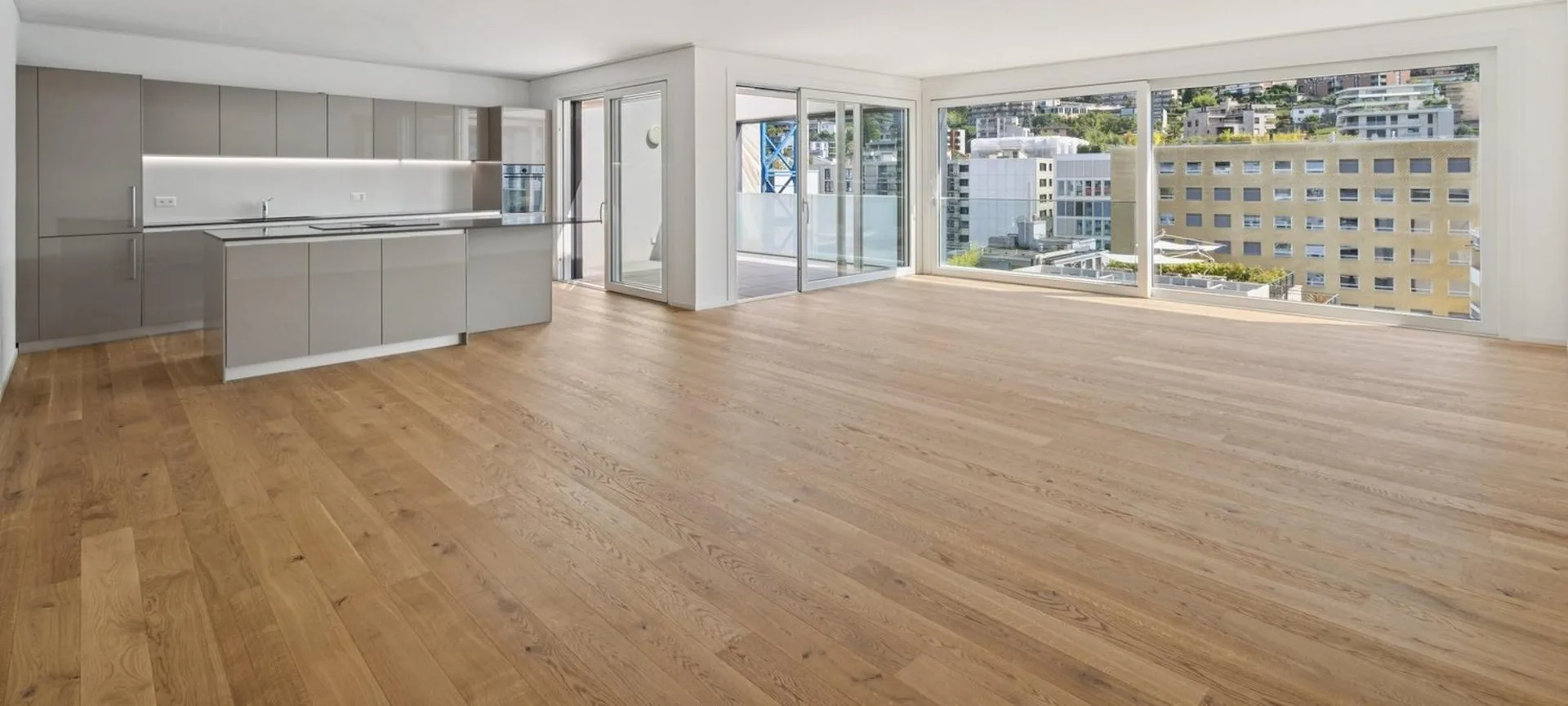 Residenza Flora City, Paradiso - Attique 4,5 pièces avec jardin sur le toit