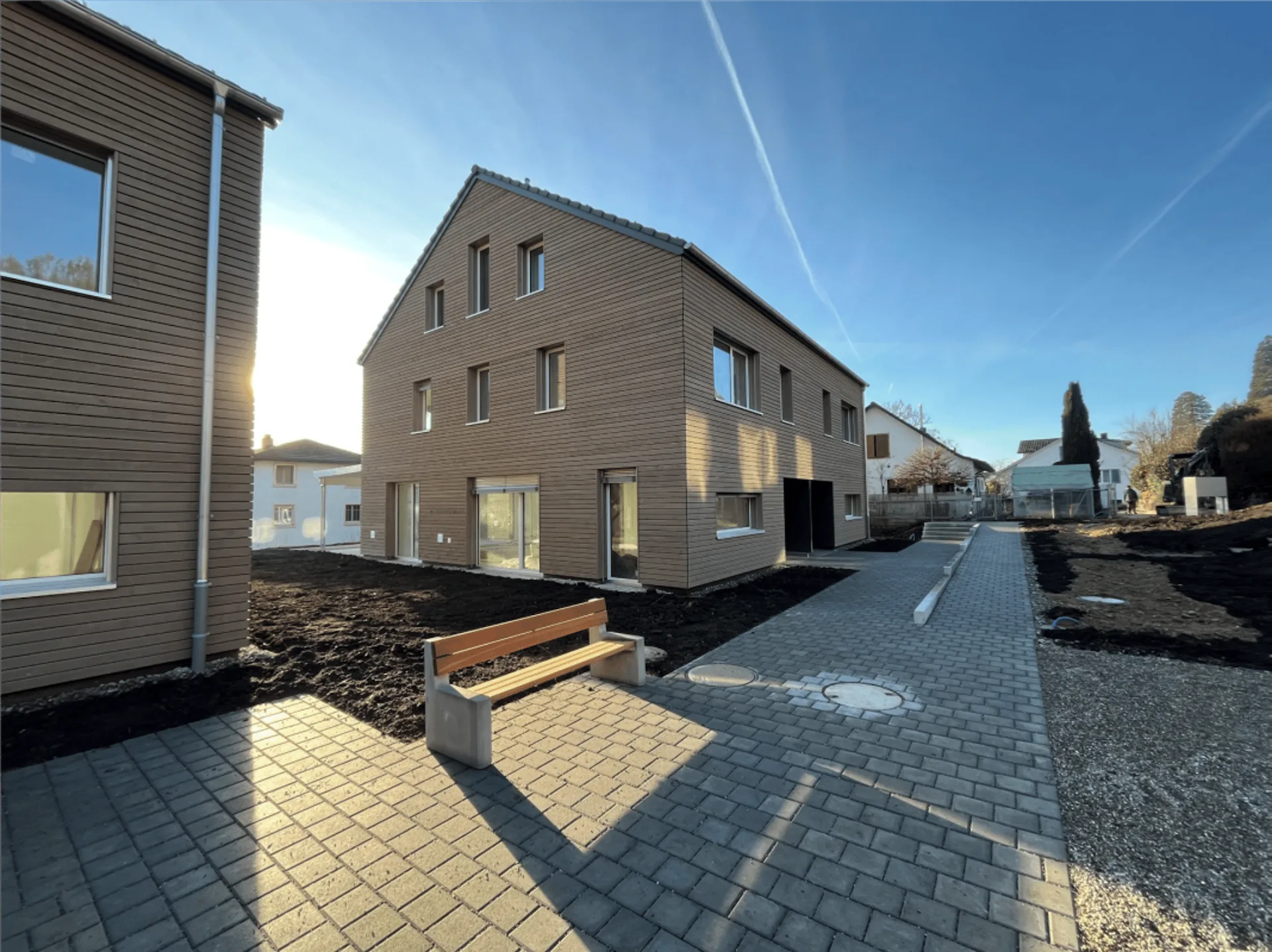 Neubau Doppel- und Reihen-EFH nähe Altstadt und Rhein, nur noch wenige Häuser verfügbar