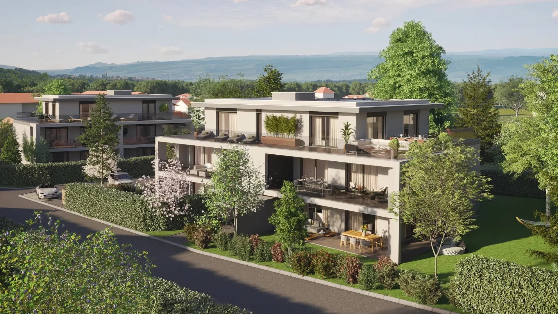 Luxuriöse 3-Zimmer-Wohnung in Veyrier, Schweiz