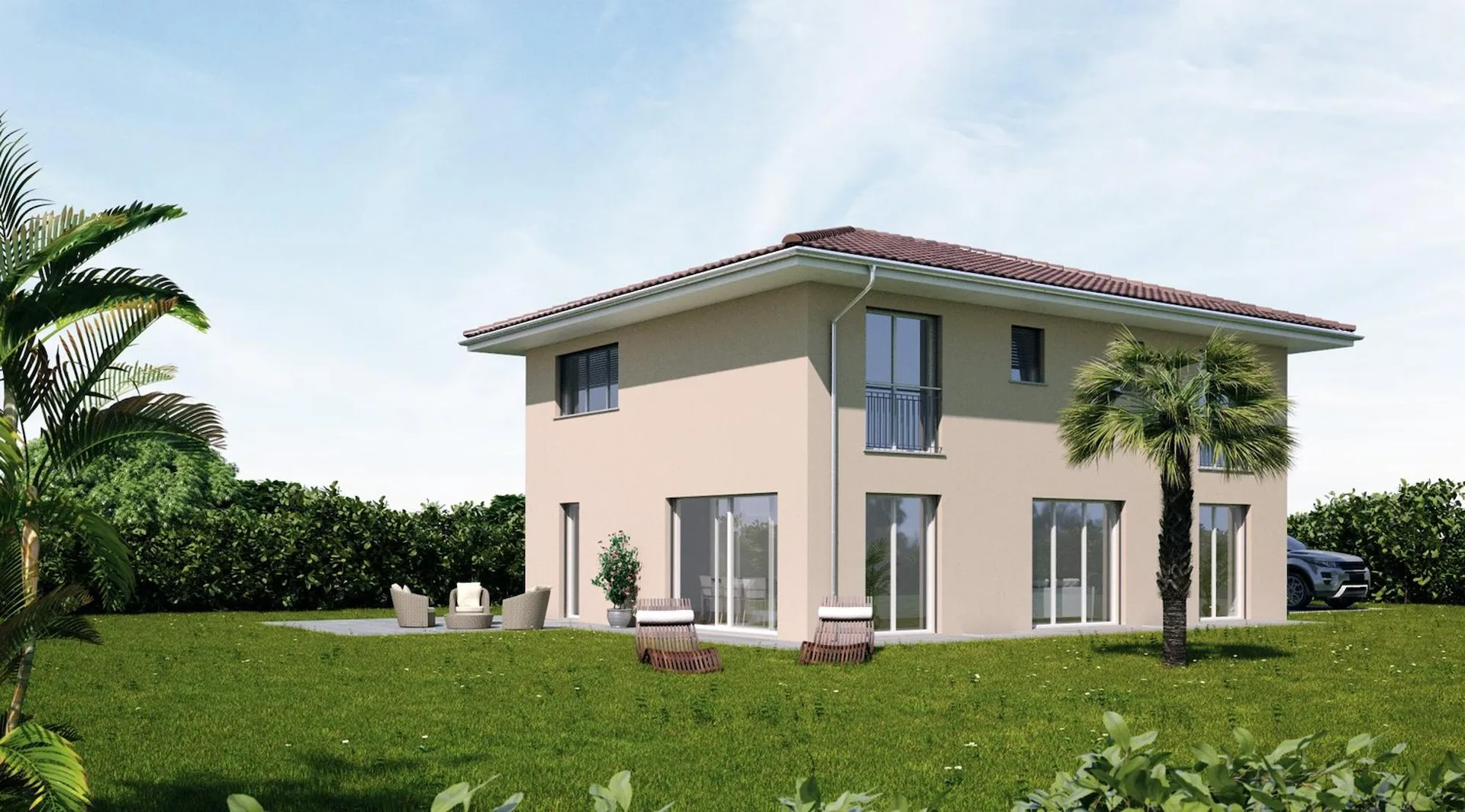 Deux projets de maisons unifamiliales exclusives