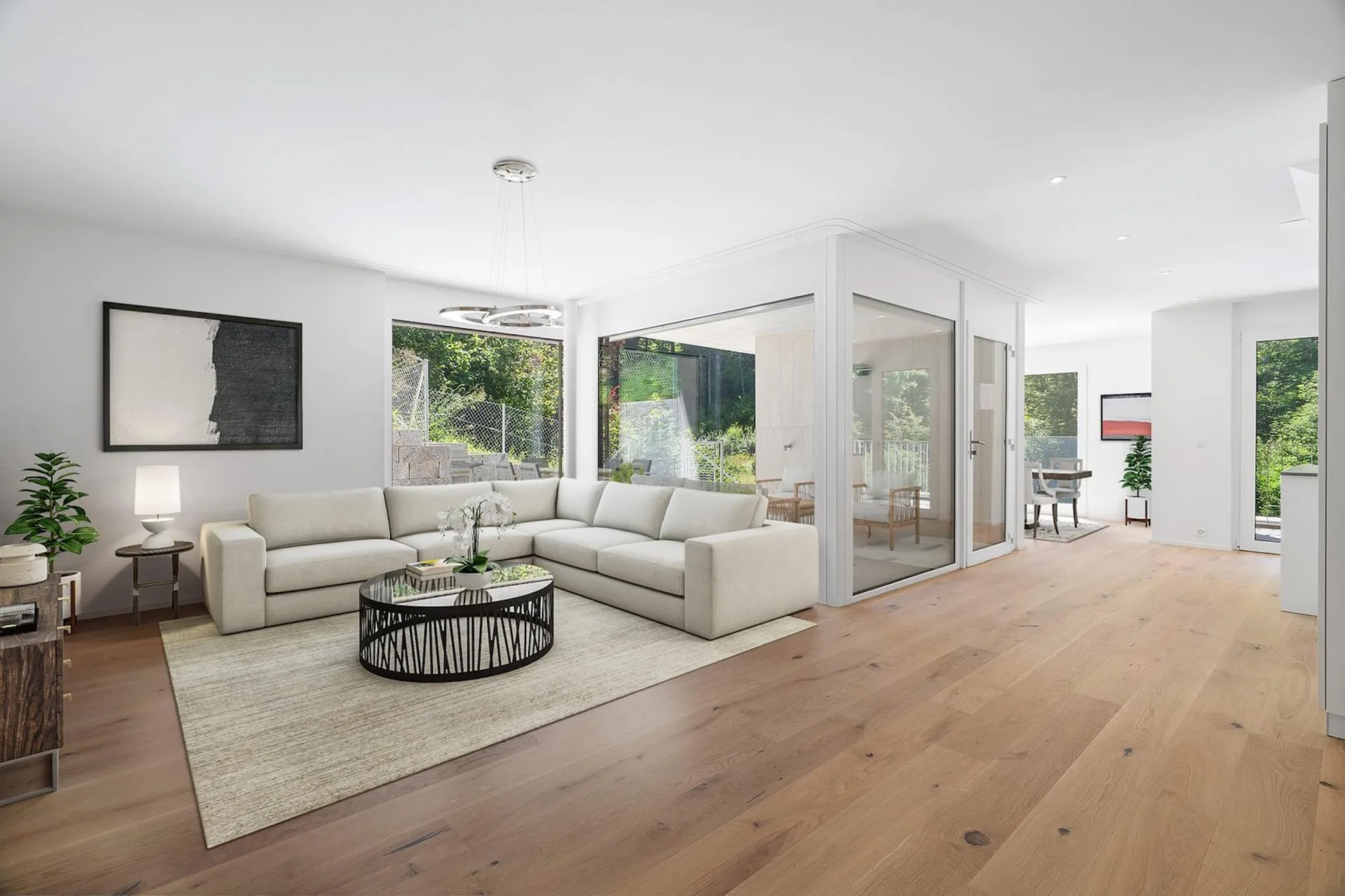 Hochwertige und familienfreundliche Garten-Duplexwohnung