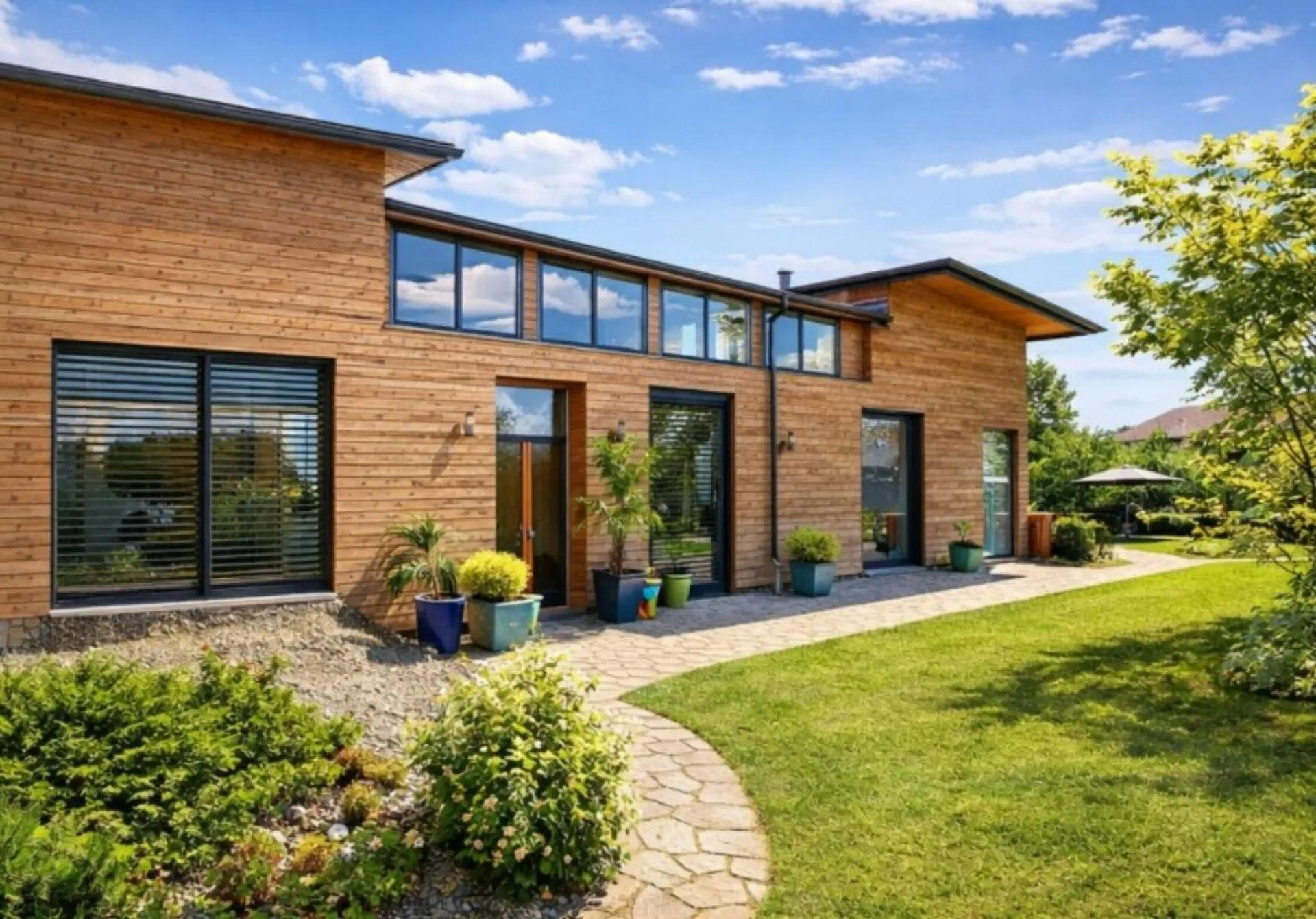 Villa contemporaine au charme champêtre - Grand-Saconnex, à deux pas du quartier international
