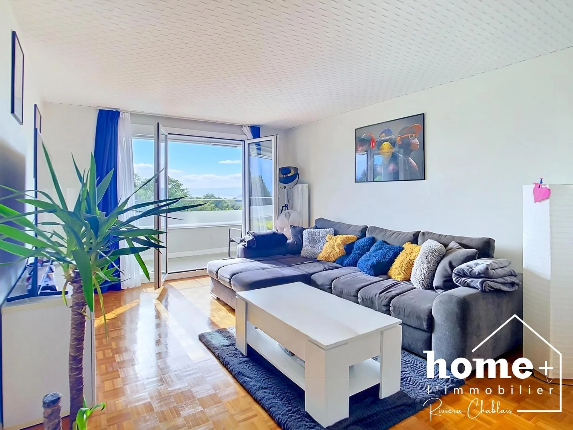 Bel appartement rénové 3.5 pièces avec magnifique vue sur le lac