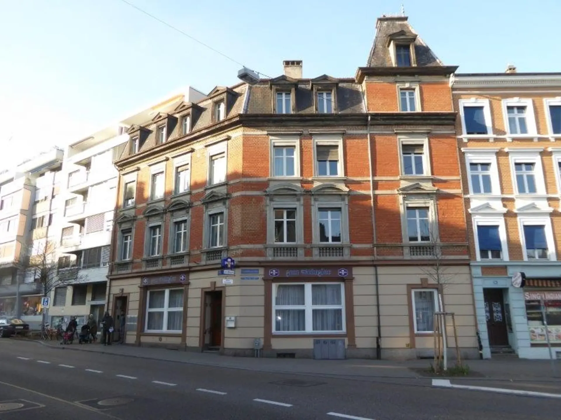 Helle 2-Zimmer-Wohnung mit Balkon an der Feldbergstrasse in Basel