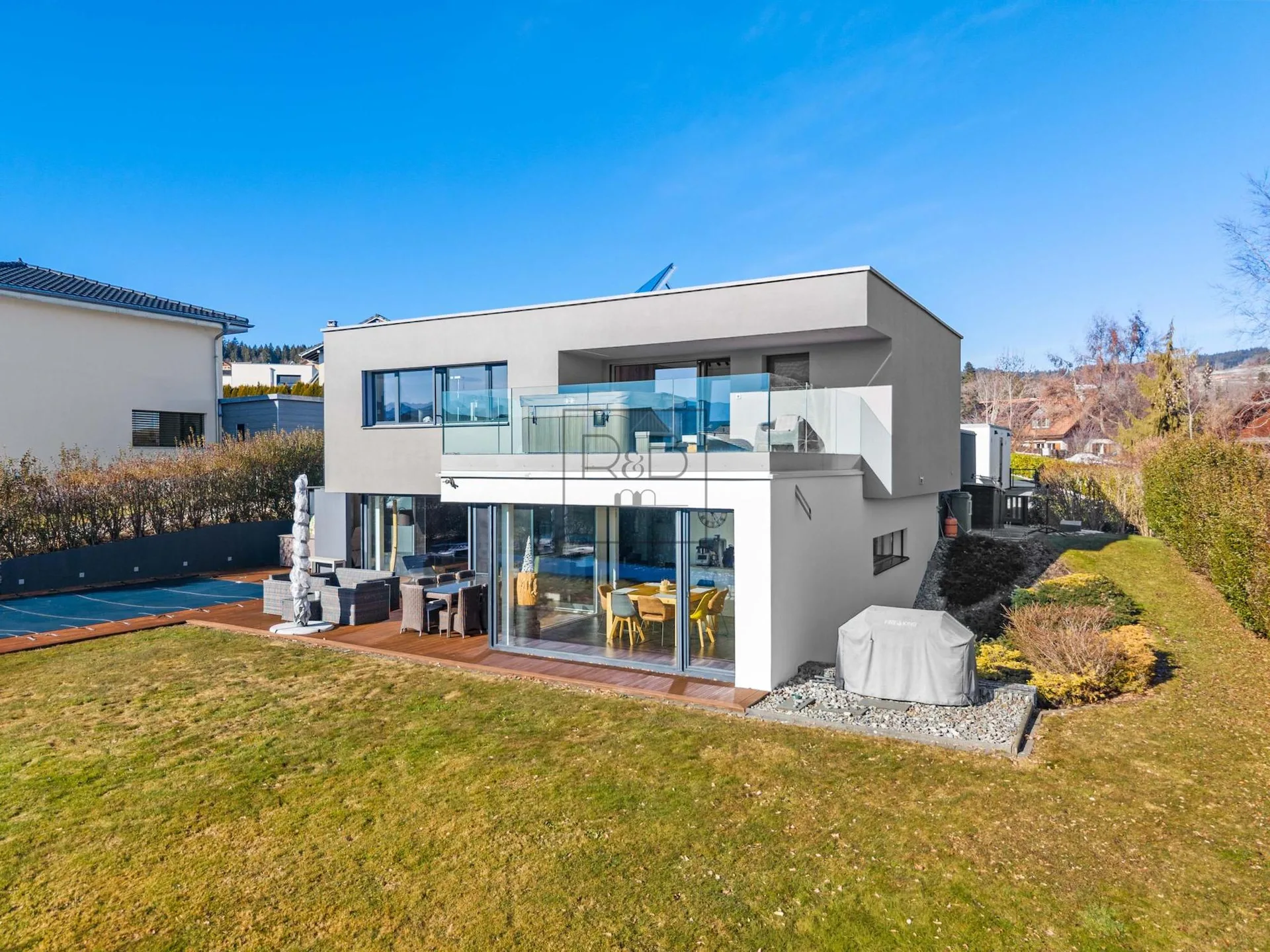 Villa contemporaine d'exception sise à Marsens