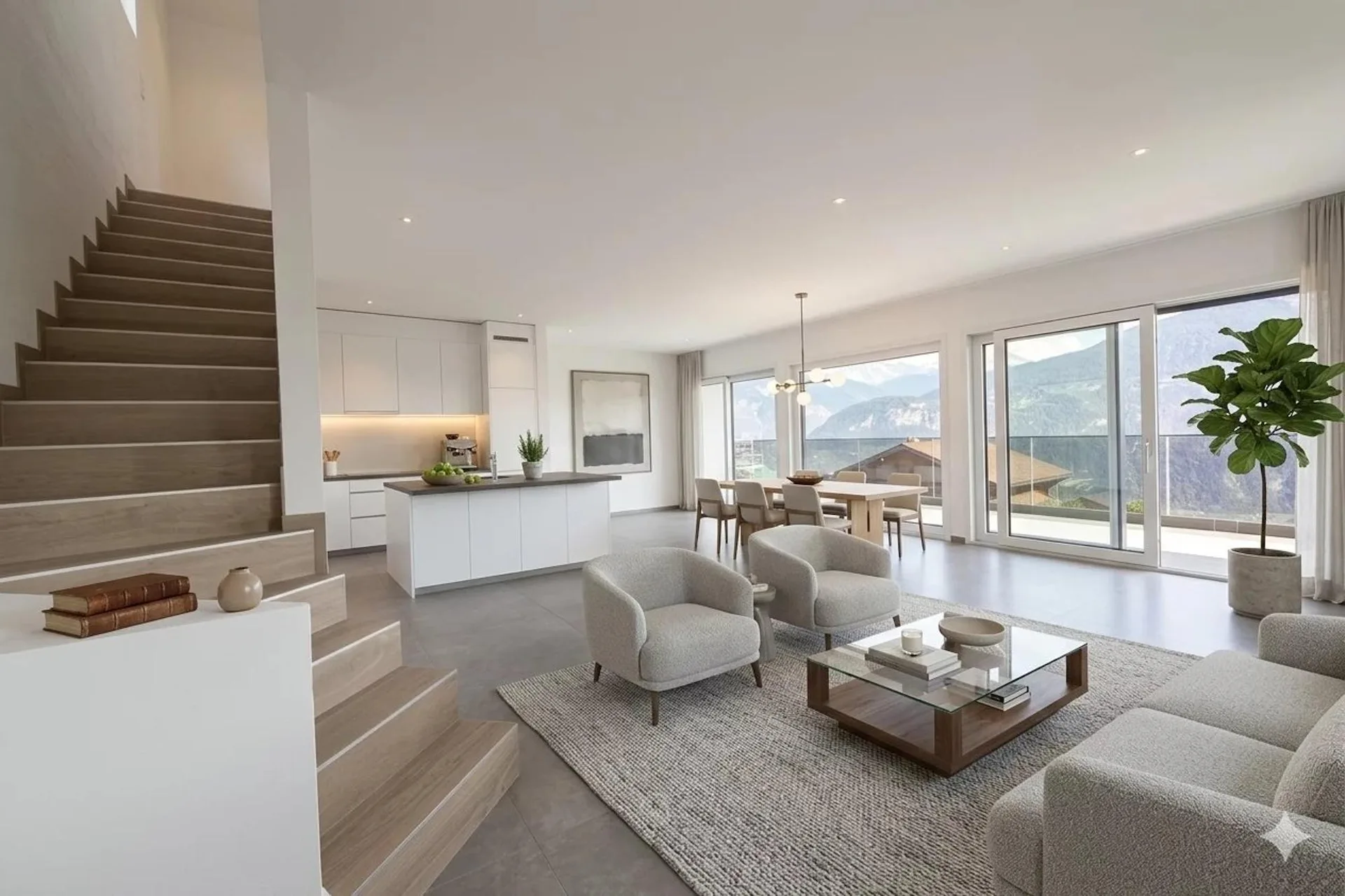 Chermignon-d'en-Haut - Contemporary 5.5-room villa with 360-degree view
