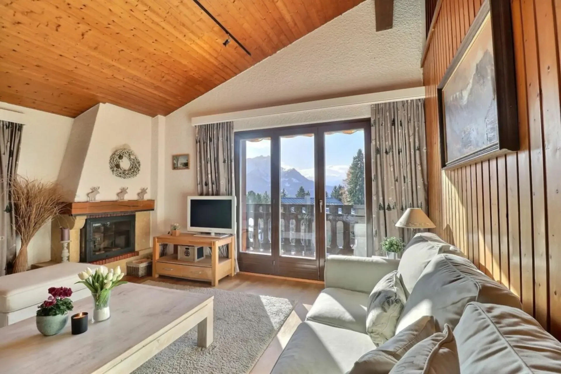 Vier-Zimmer-Wohnung in Chesières