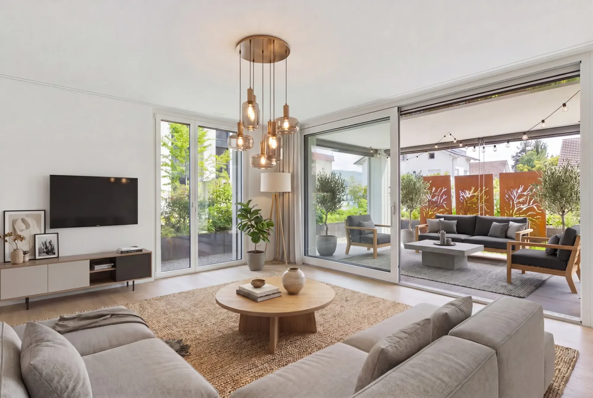 Moderne 2.5-Zimmer-Gartenwohnung an optimaler Lage