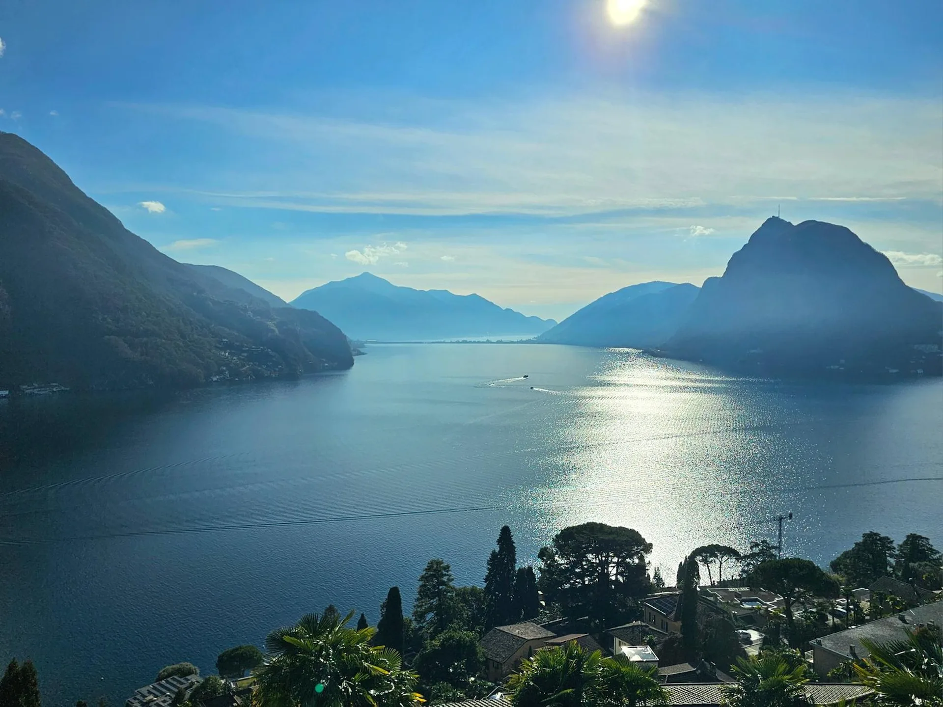 Lugano Ruvigliana: Luxuriöse 5.5-Zimmer-Wohnung mit atemberaubendem Seeblick, privatem Garten und Terrassen