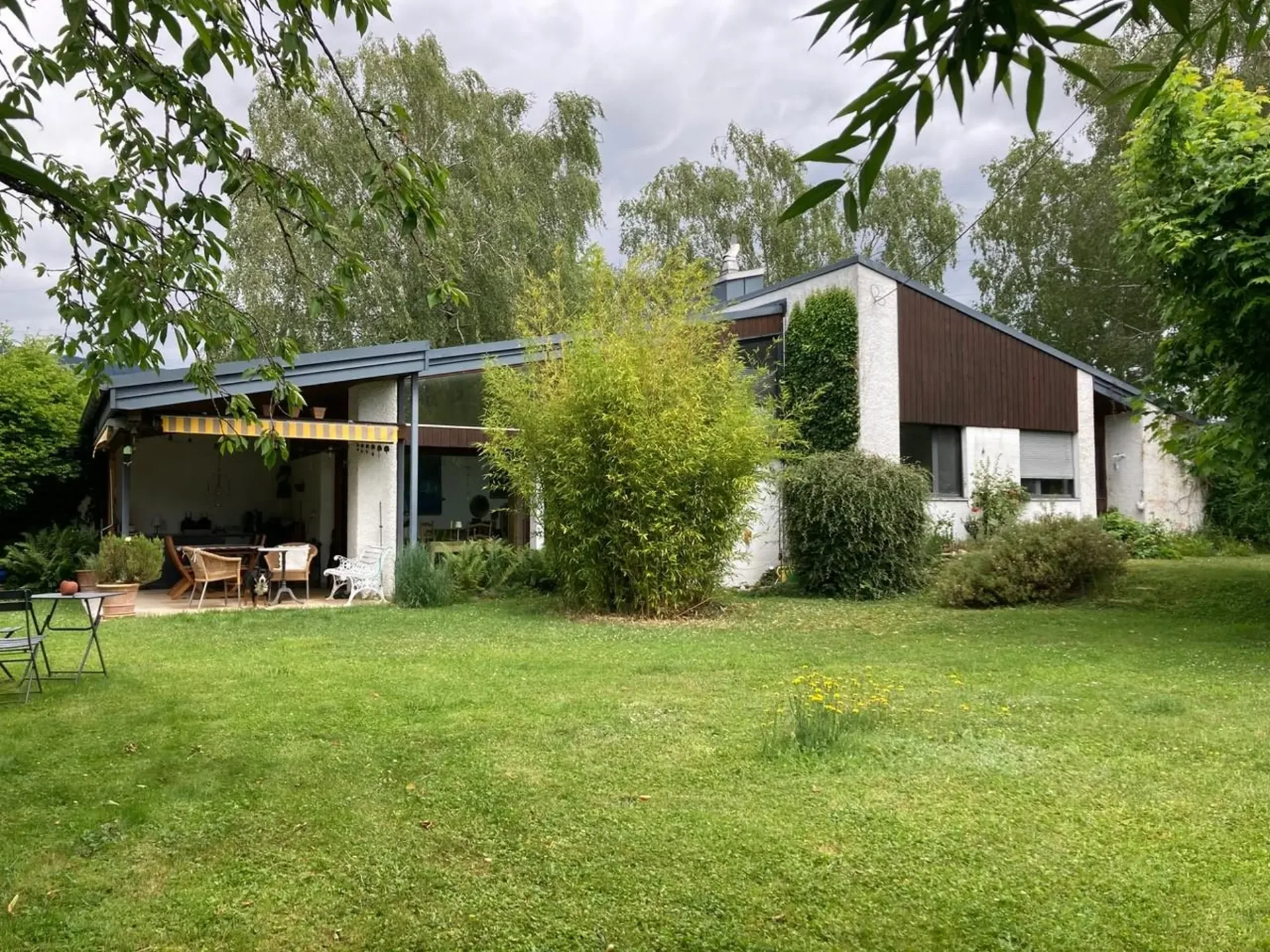 Maison d'architecte en viager occupé sans rente