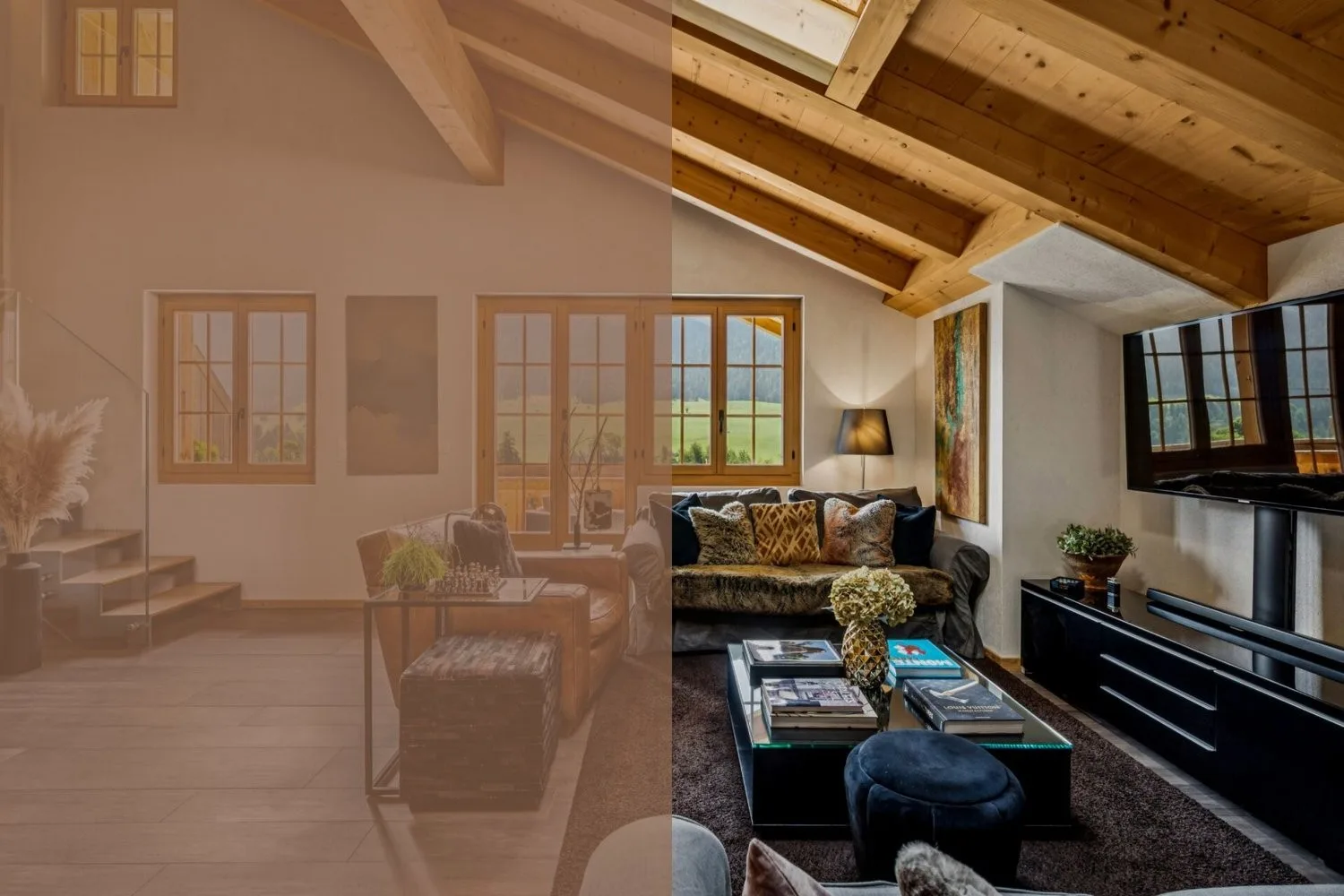 Luxuriöse Chalet-Maisonette als Zweitwohnsitz  mit Panoramablick