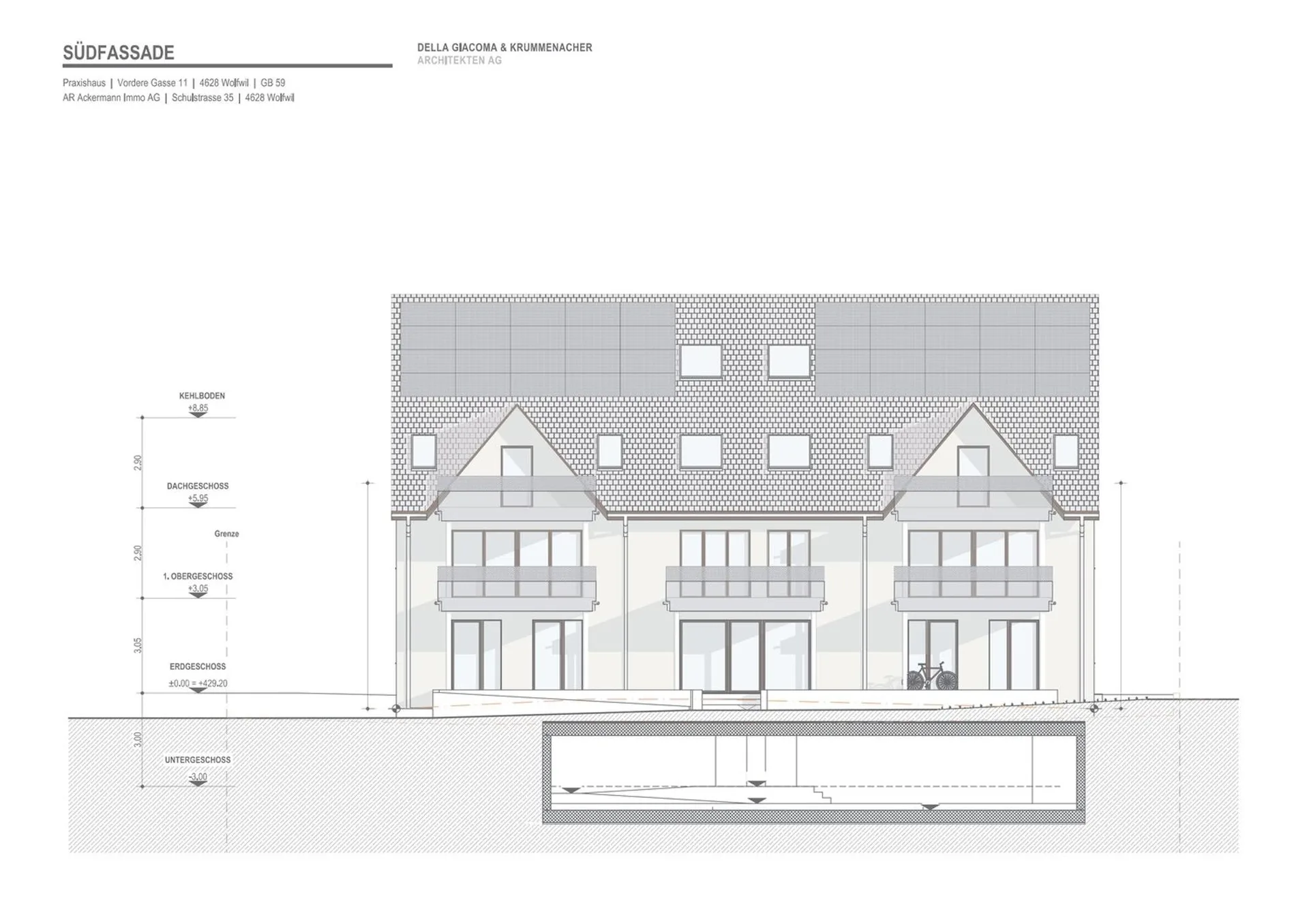 Appartamento moderno 5.5 locali in un edificio nuovo a Wolfwil – disponibile da novembre 2026