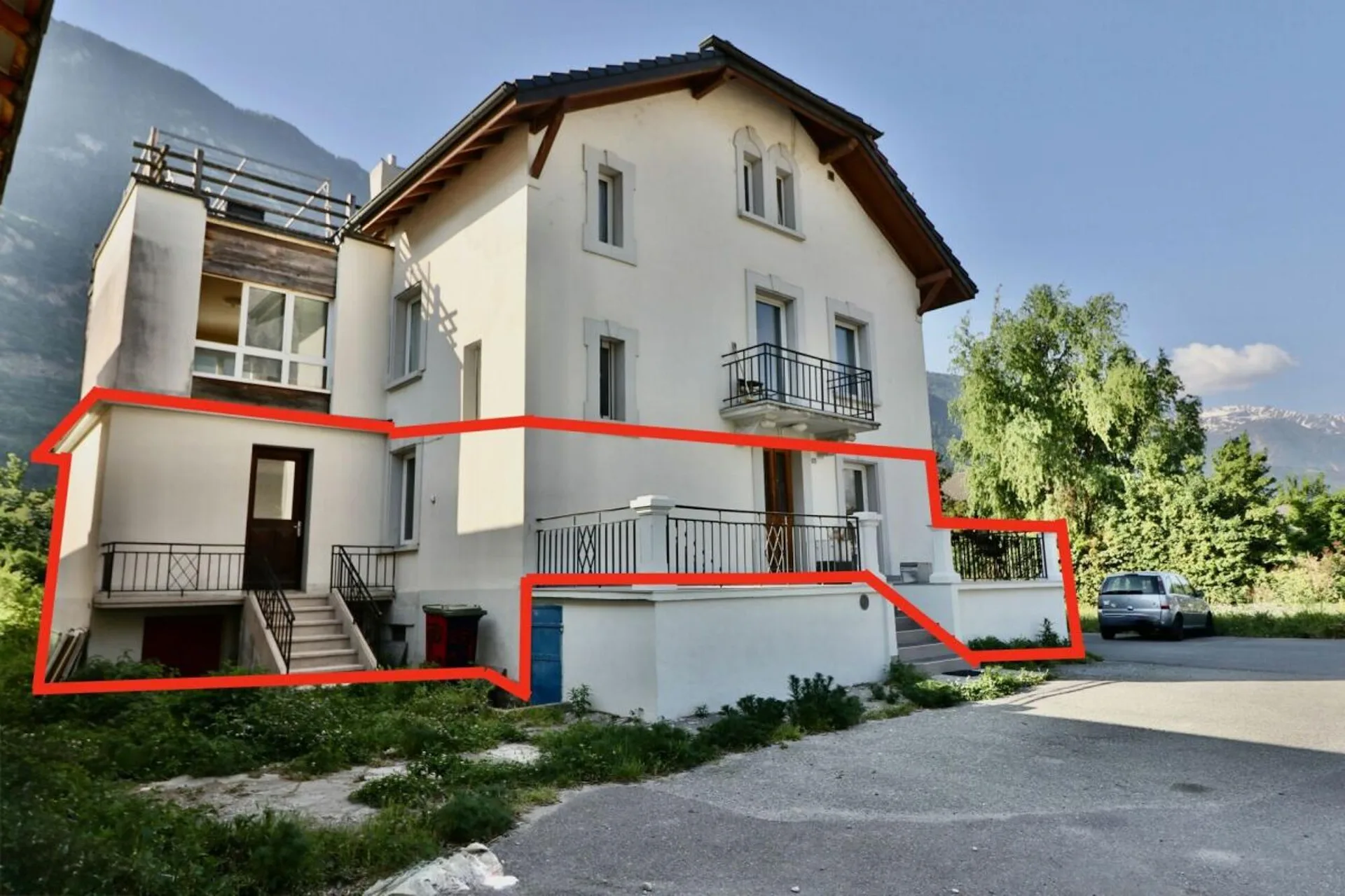 Charrat - Appartement 3.5 pces rénové dans petite PPE