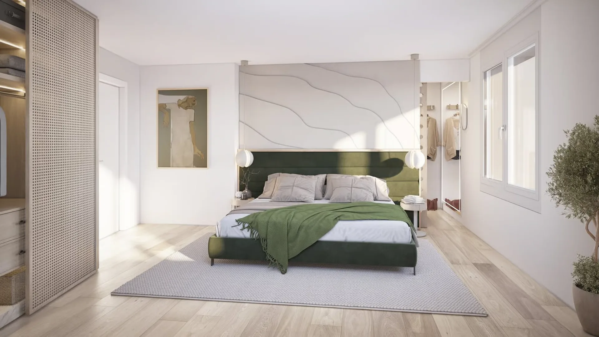 Balcons des Sous-Bois : Appartement 3.5 pièces avec balcon exposé au lever du soleil