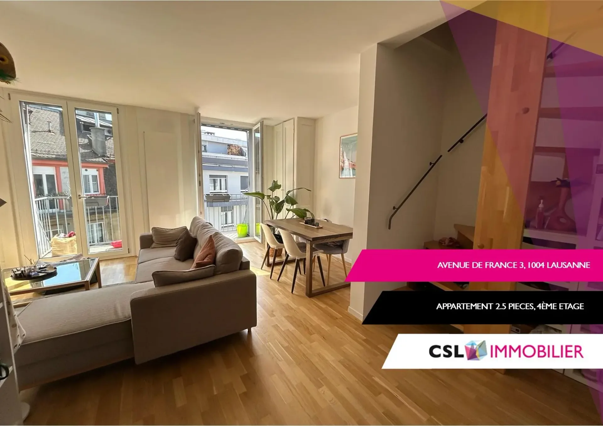 Charmantes Wohnung im Zentrum von Lausanne