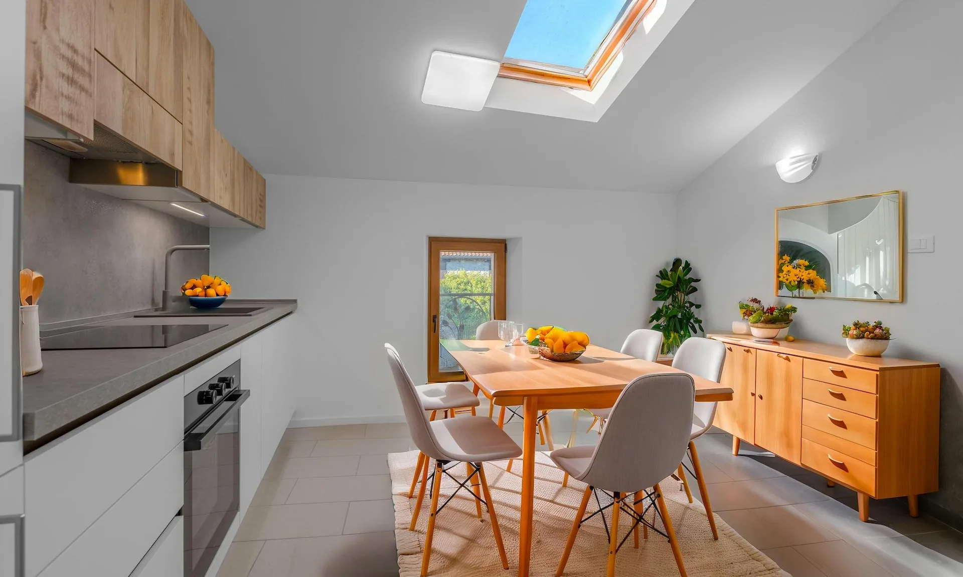 UMFANGREICHE 4-ZIMMER-WOHNUNG IM NEUEN ZUSTAND IM OBERSTEN STOCK IN SIGIRINO