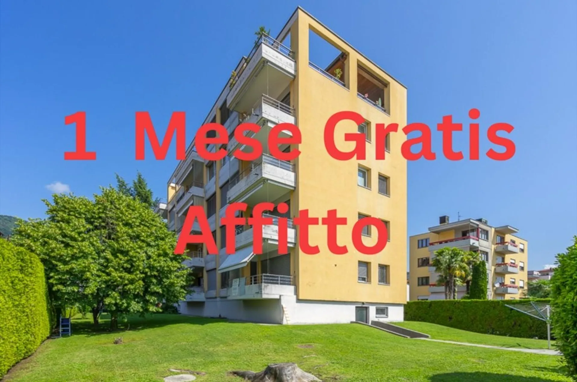 Un mese gratis 3.5 locali in zona tranquilla vicino a tutti i servizi
