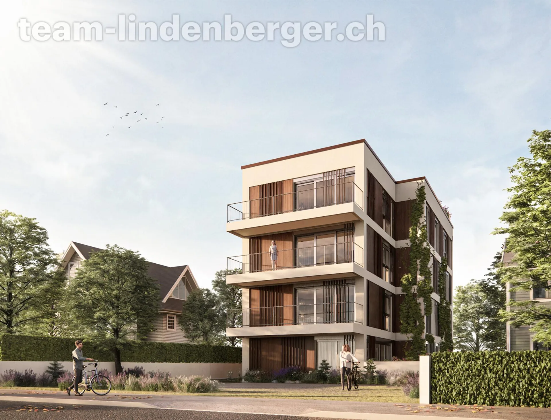 Letzte Wohnung! 5½ Zi.-Maisonettewohnung mit Garten und Parkplatz W1