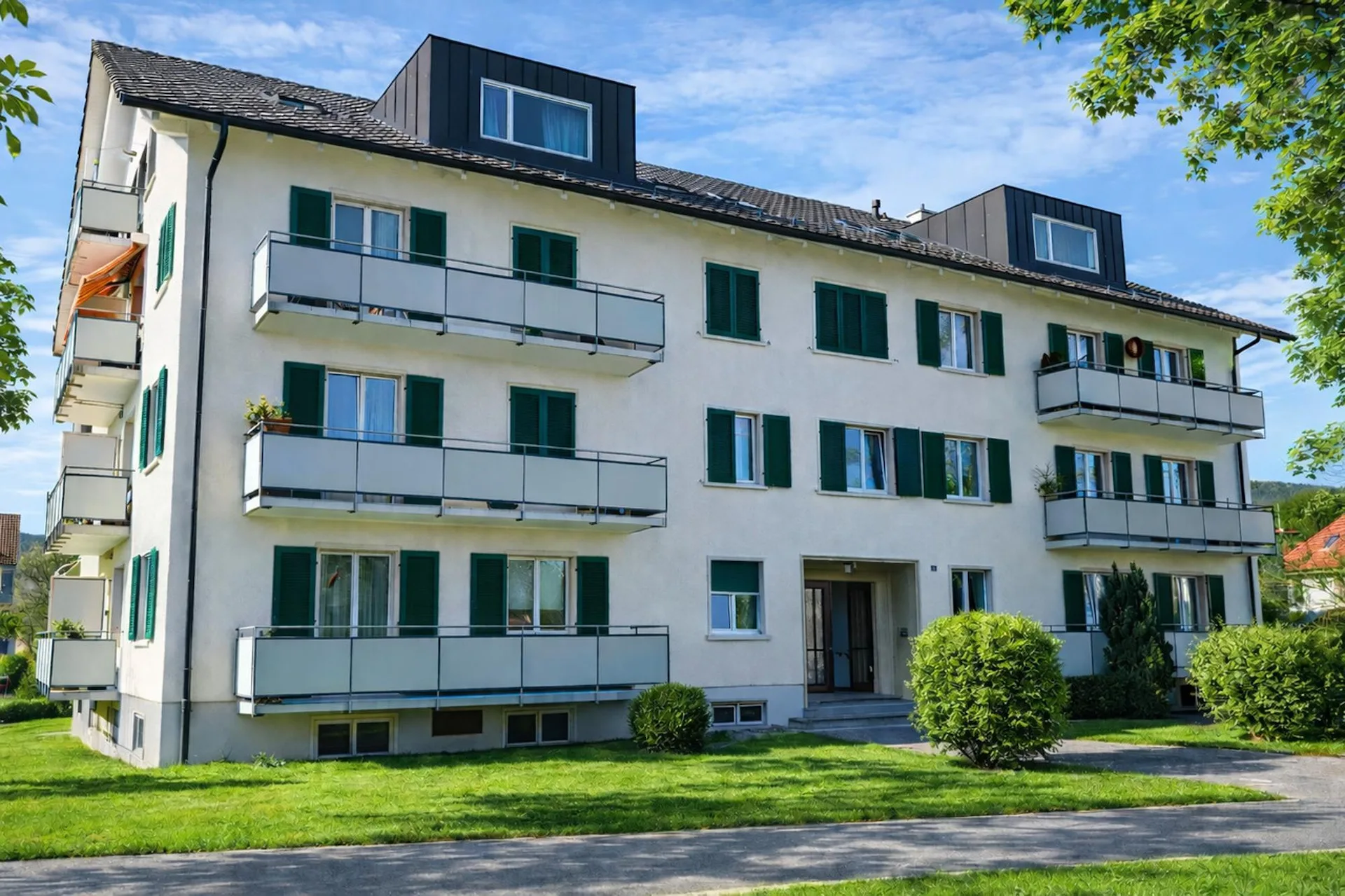4.5 Zimmer Dachwohnung  - städtische Wohnlage