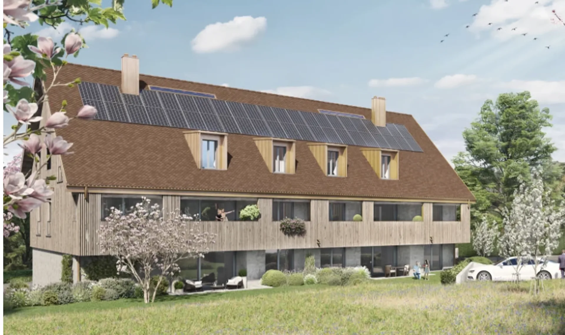 Moderne Neubauwohnung im Herzen des Zürcher Weinland's