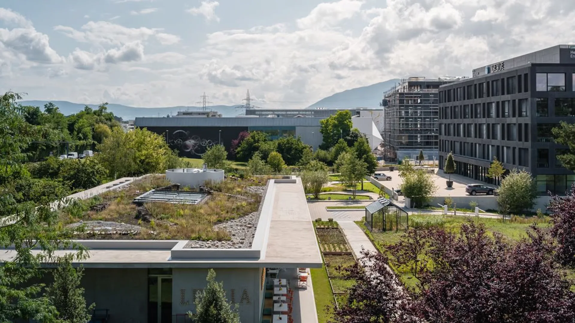 Zu vermieten, semi-industrielle Flächen in Meyrin im Campus The Hive