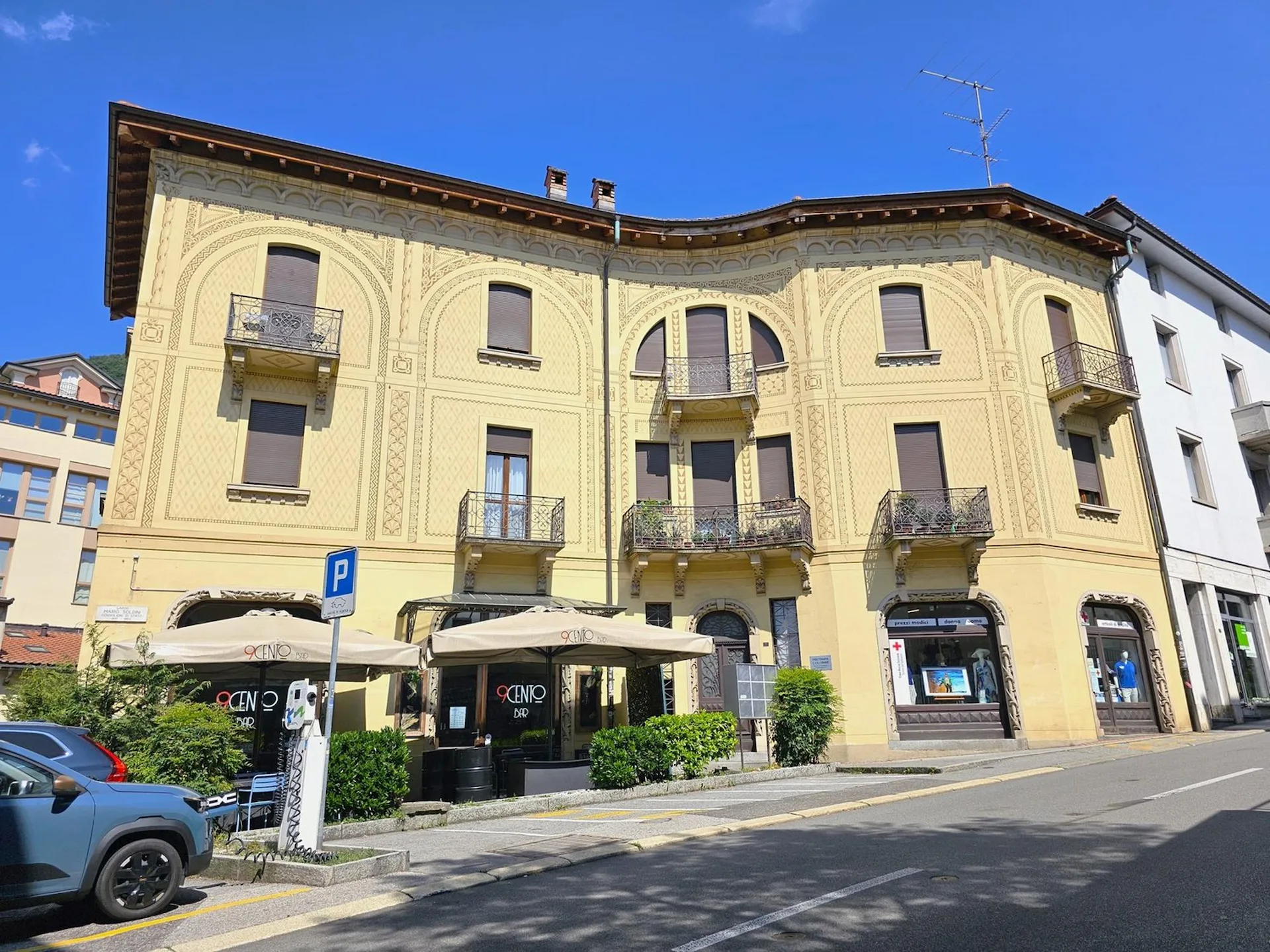 Mendrisio Zentrum: geräumige und faszinierende 4.5-Zimmer-Mansarde in einem historischen Gebäude