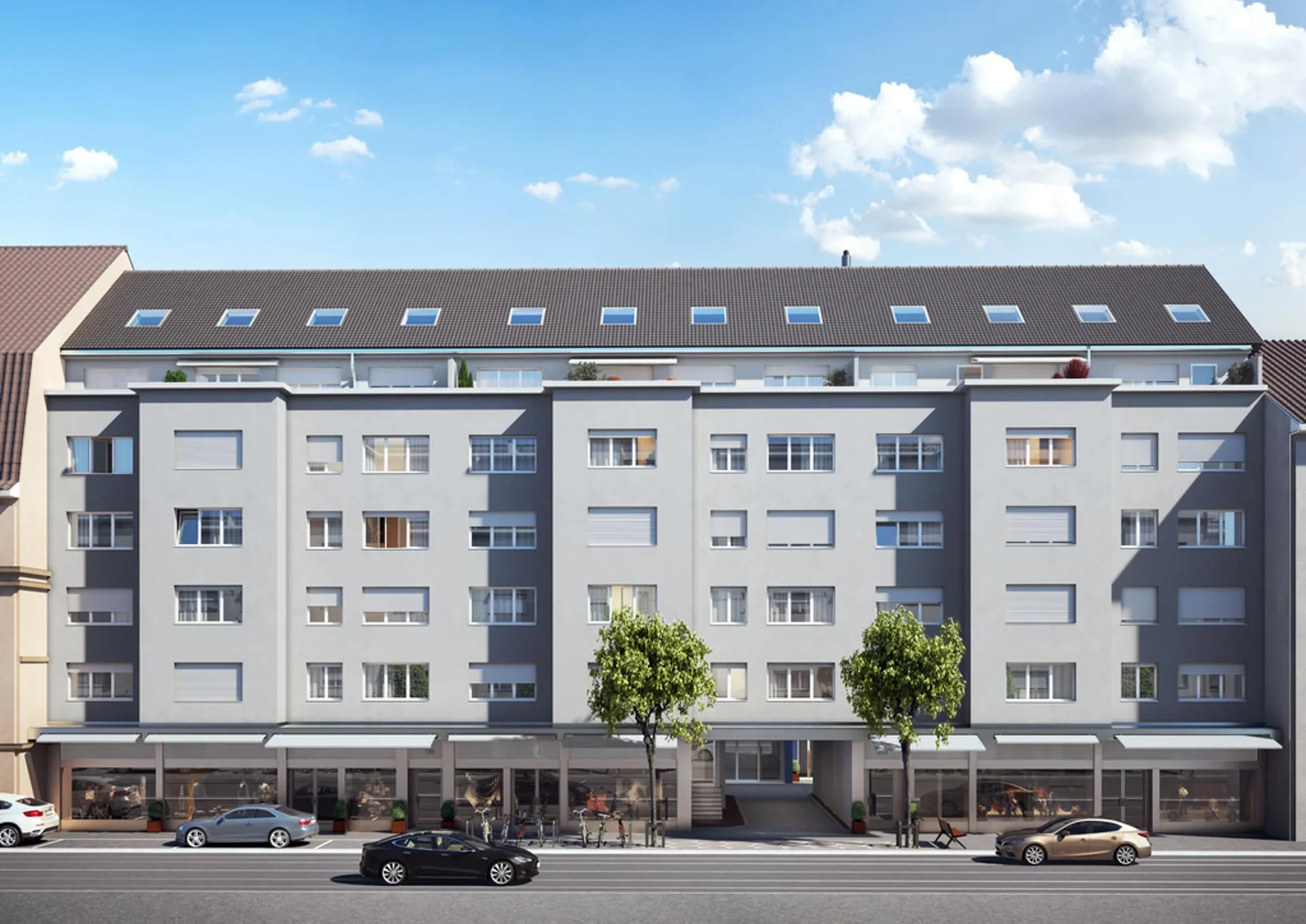 Bright 2.5 room apartment near SBB train station
