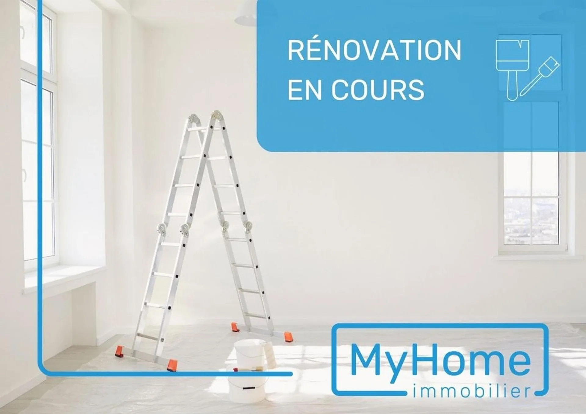 Wohnung mit 3 Zimmern komplett renoviert im 2. Stock!